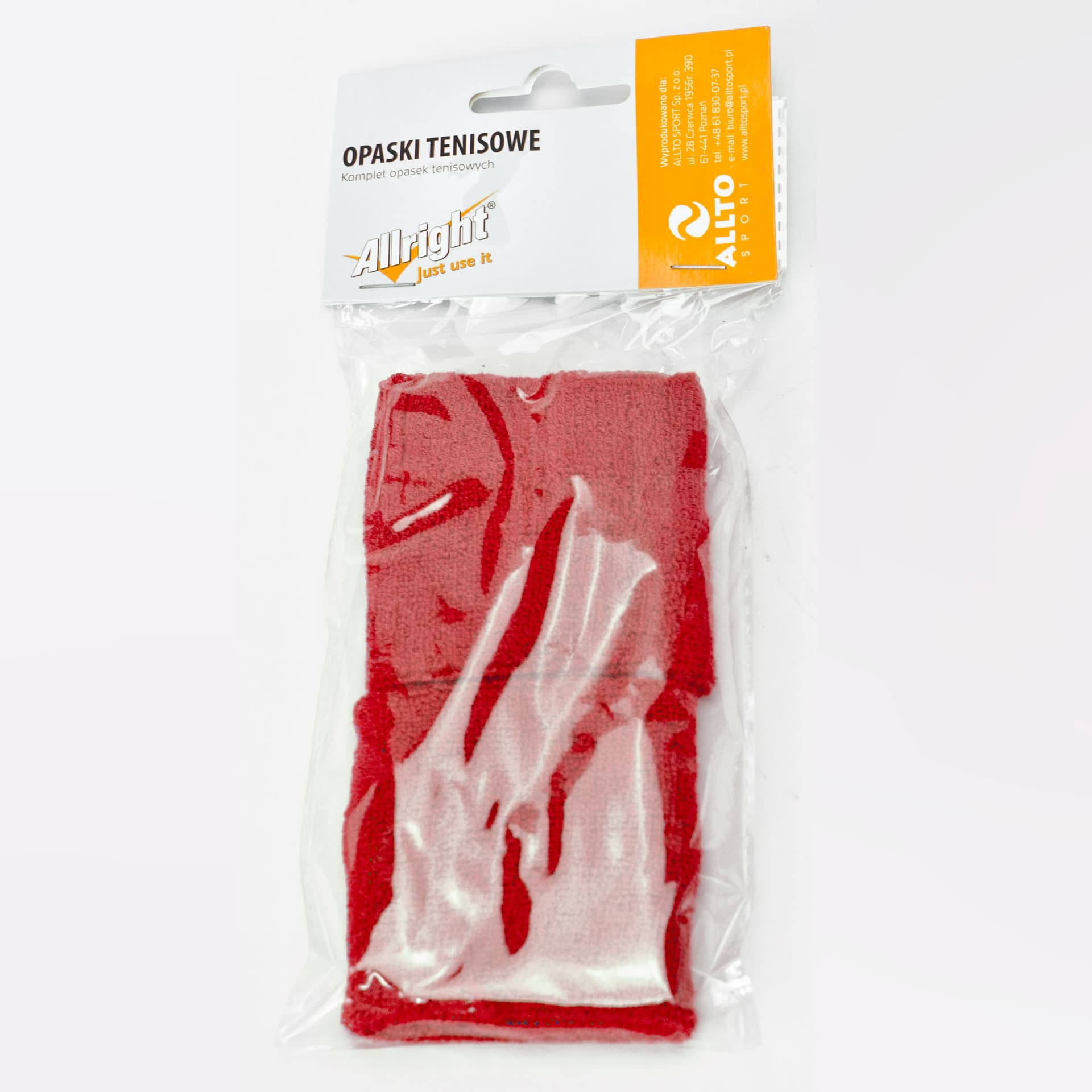 

OPASKI TENISOWE RED