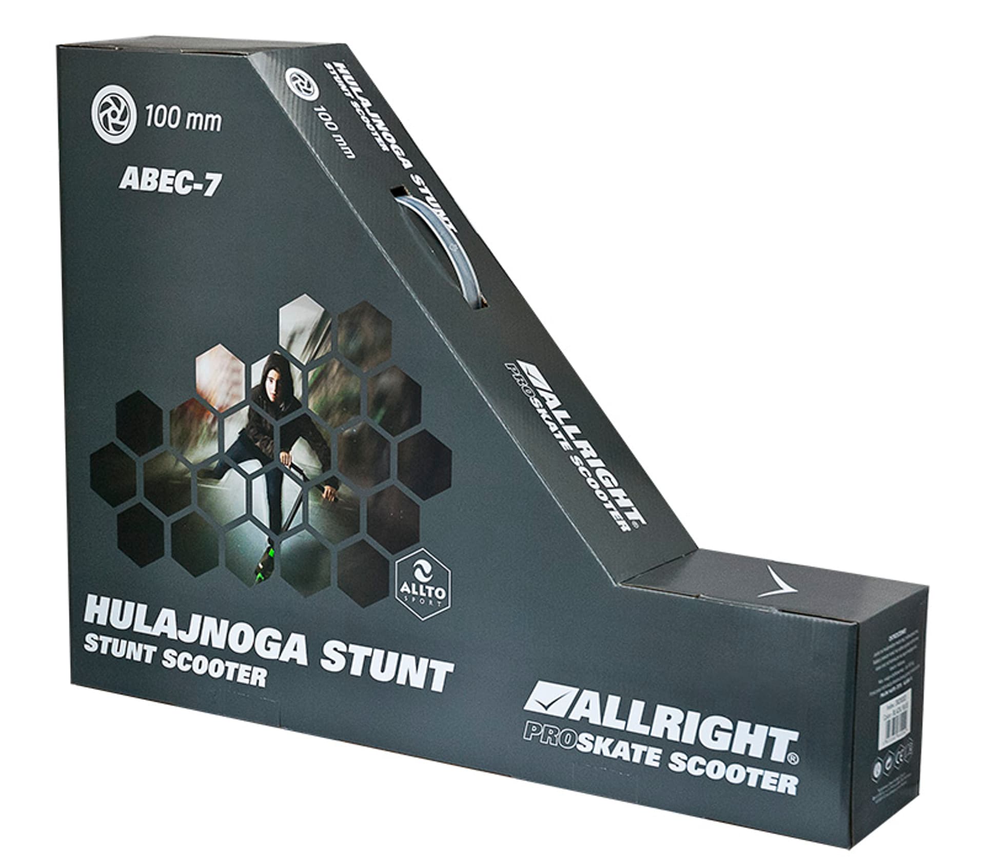

HULAJNOGA STUNT PROSKATE BLACK/WHITE