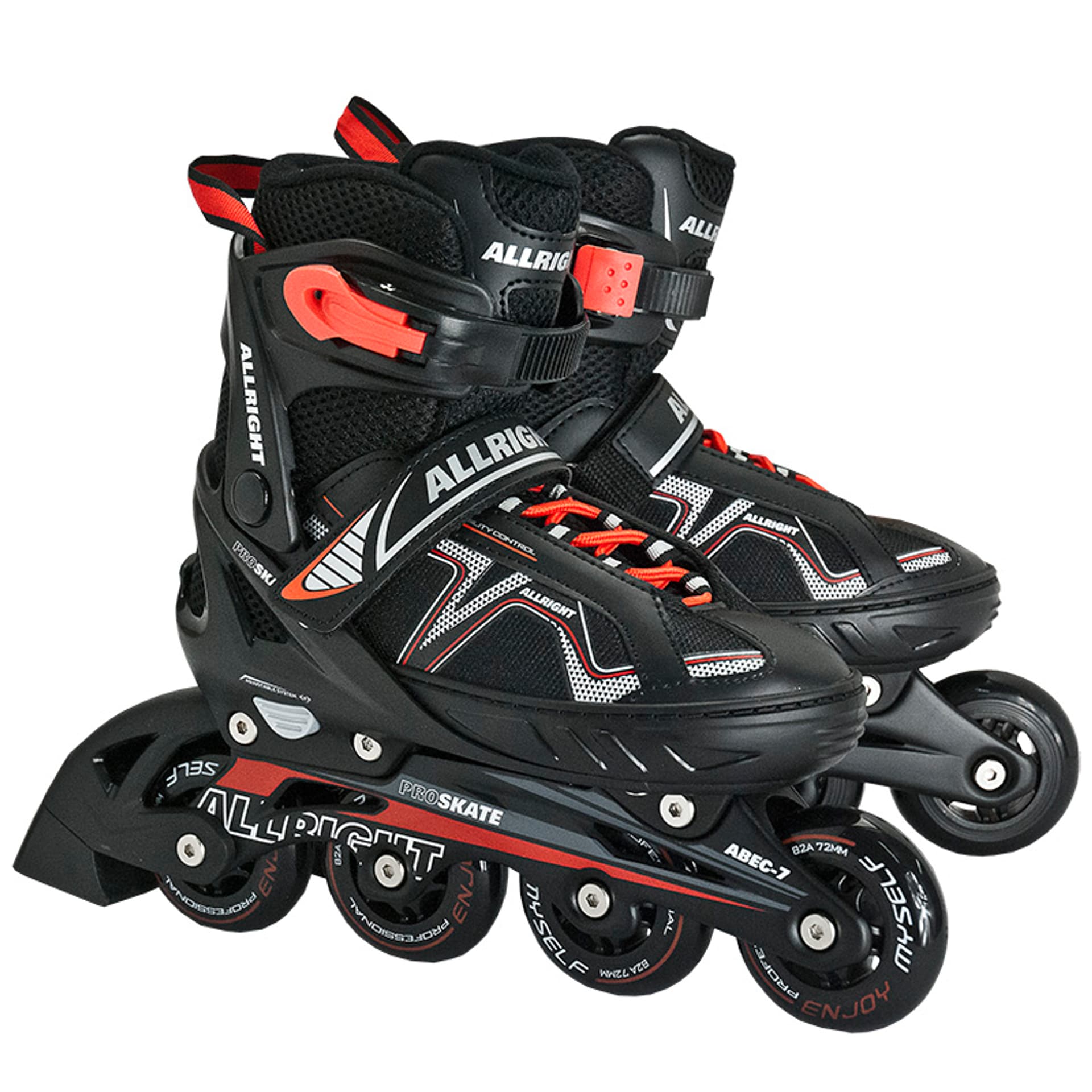 

ROLKI ALLRIGHT PROSKATE r.33-36 RED