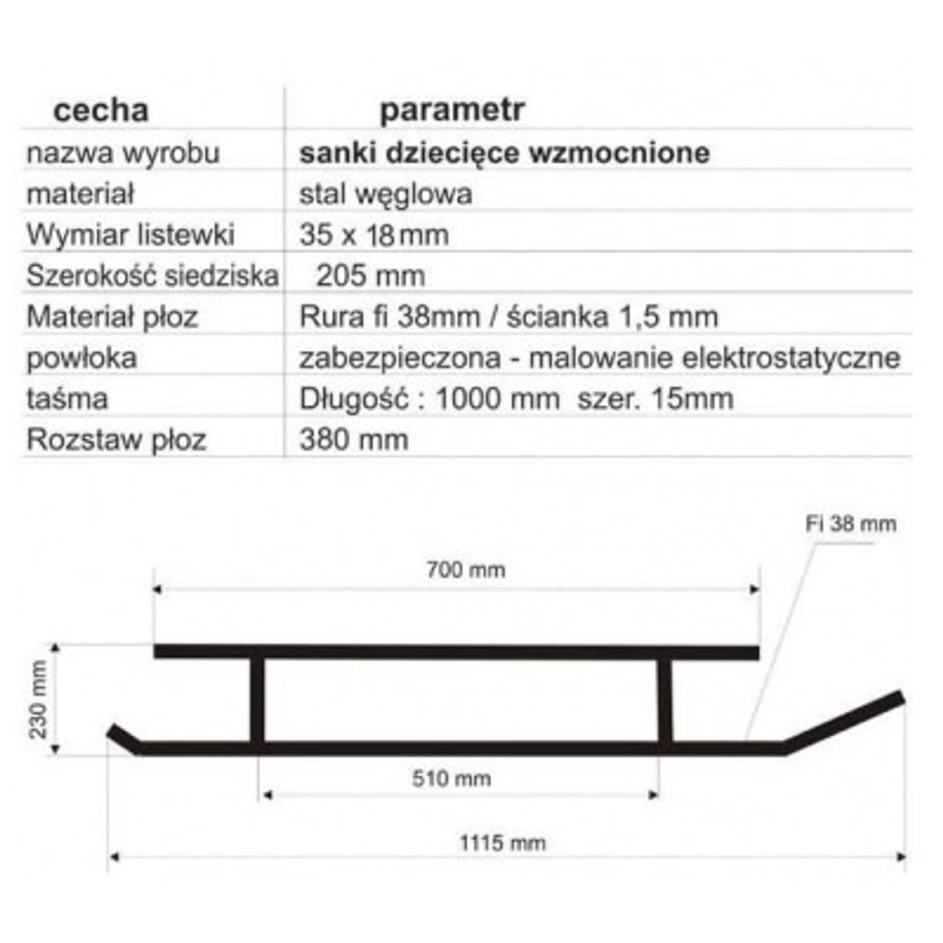 

SANKI WZMOCNIONE Z MOC. OPARCIA - BUKOWE
