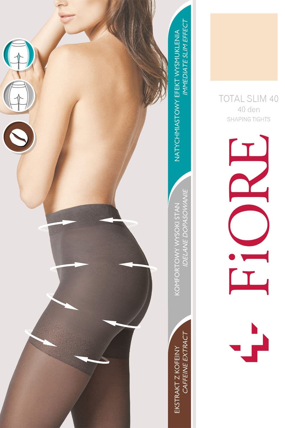 

Rajstopy Total Slim 40 M5207 Light Natural (Rozmiar 3-M)