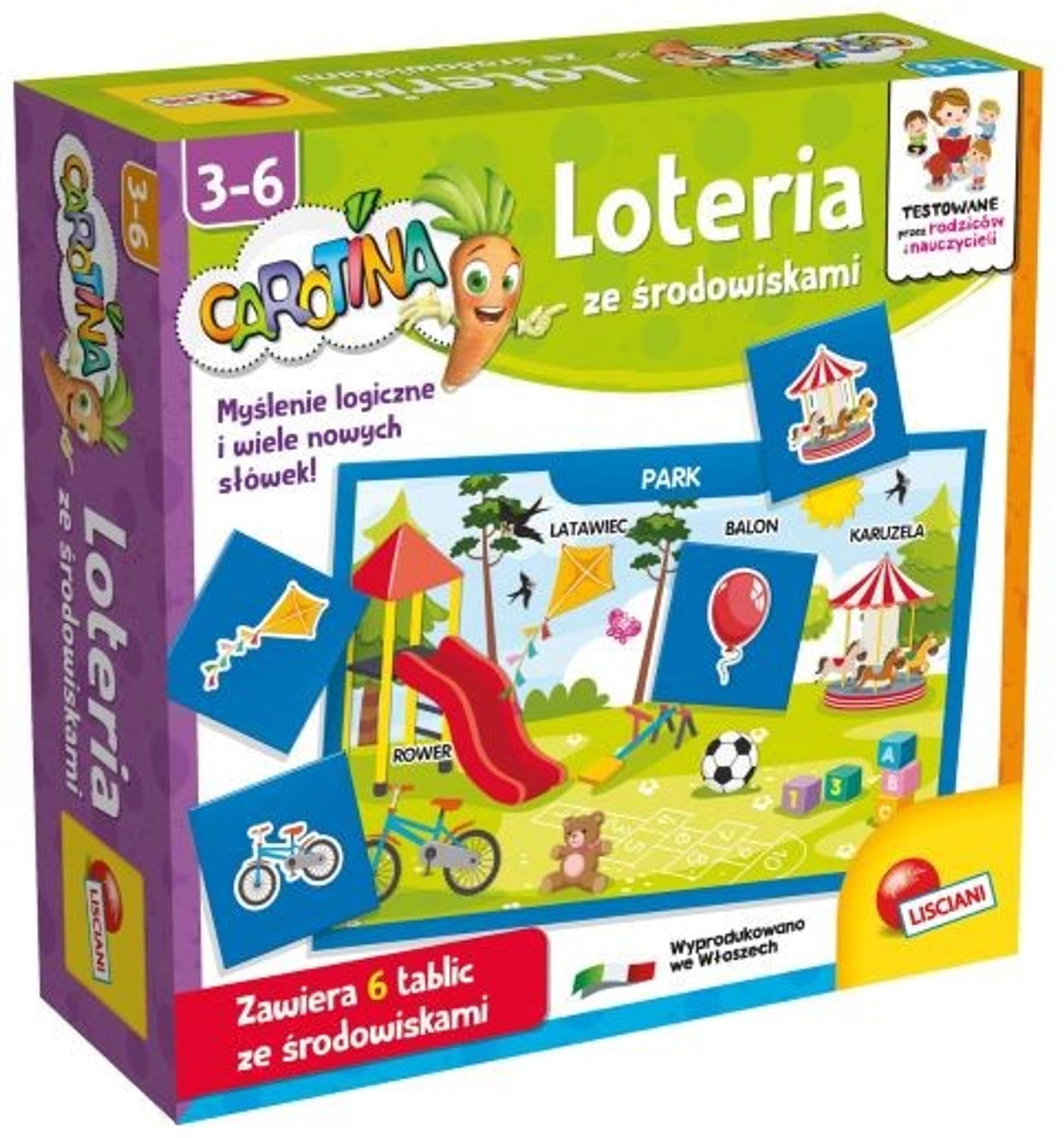 

Gra Carotina Loteryjka słowna