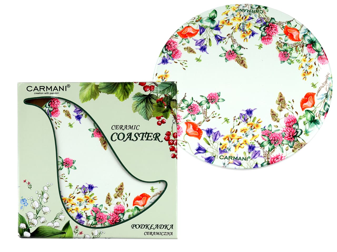 

Podkładka ceramiczna - Koniczyna (CARMANI)
