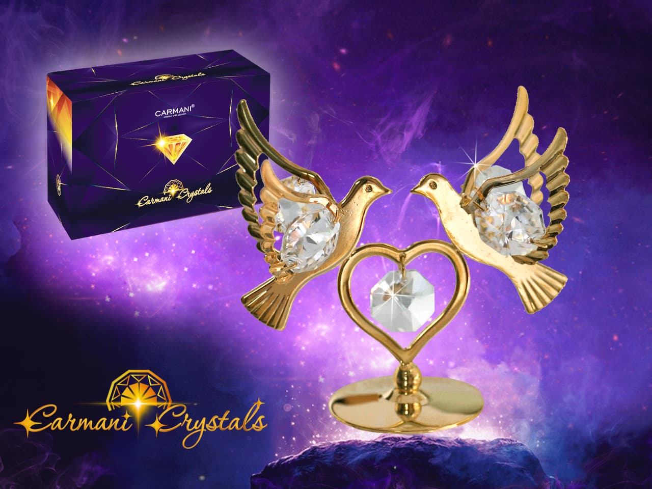 

Gołąbki z serduszkiem - products with Carmani Crystals