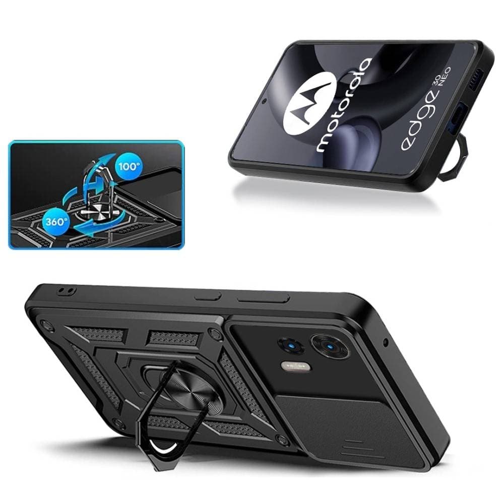 

Etui MOTOROLA EDGE 30 NEO Nexeri CamShield Pro czarne