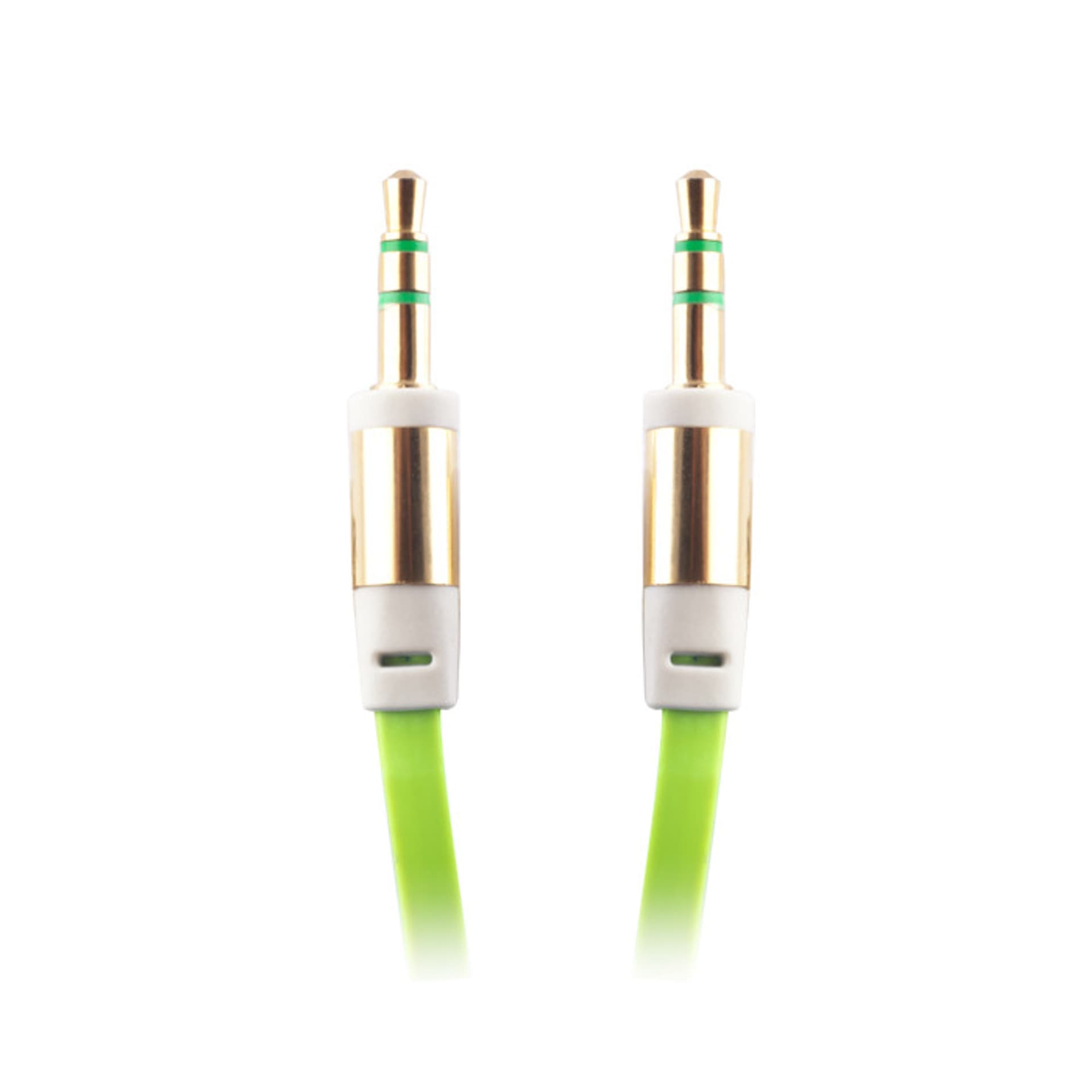

Kabel audio jack 3,5mm - jack 3,5mm 1m zielony