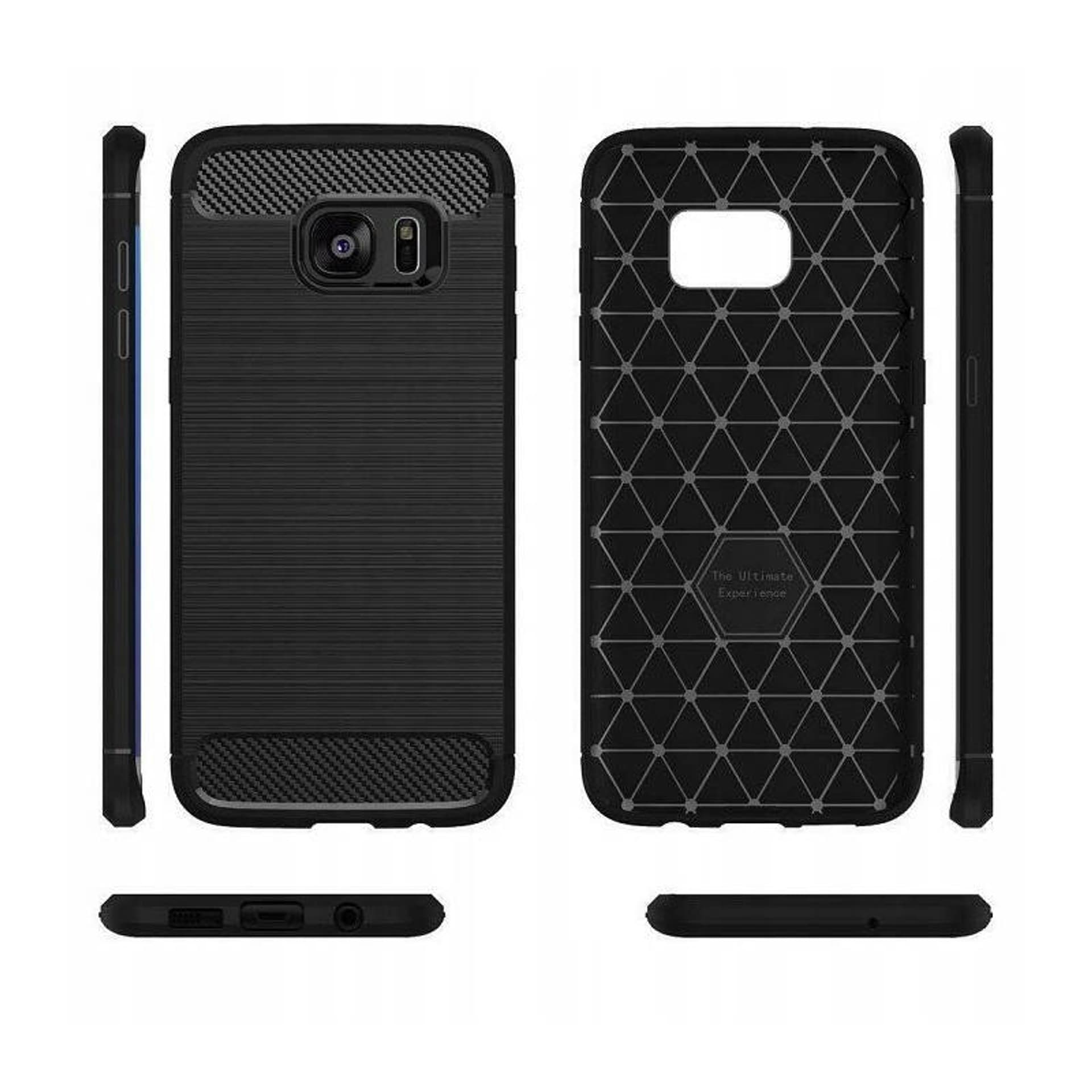 

Etui SAMSUNG GALAXY S7 EDGE Nexeri Carbon Pancerne czarne