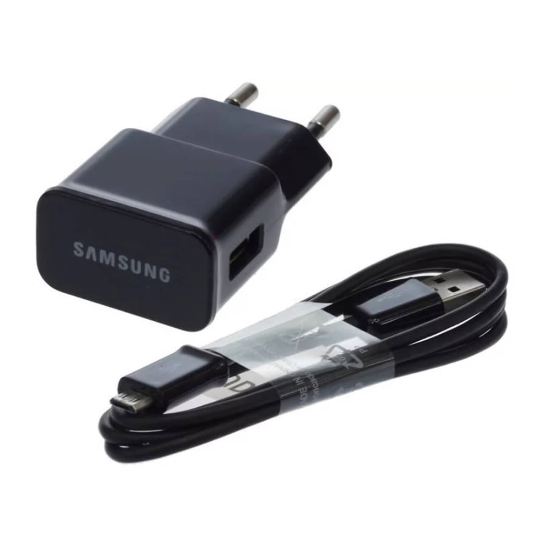 

Ładowarka Sieciowa 2A do SAMSUNG ETAU90EBE + Kabel USB - microUSB ECB-DUA5BE czarny