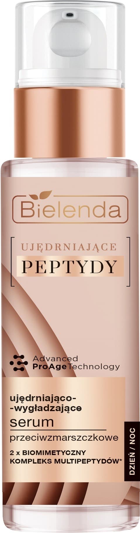 

Bielenda Ujędrniające Peptydy Ujędniająco-Wygładzające Serum przeciwzmarszczkowe na dzień i noc 30ml