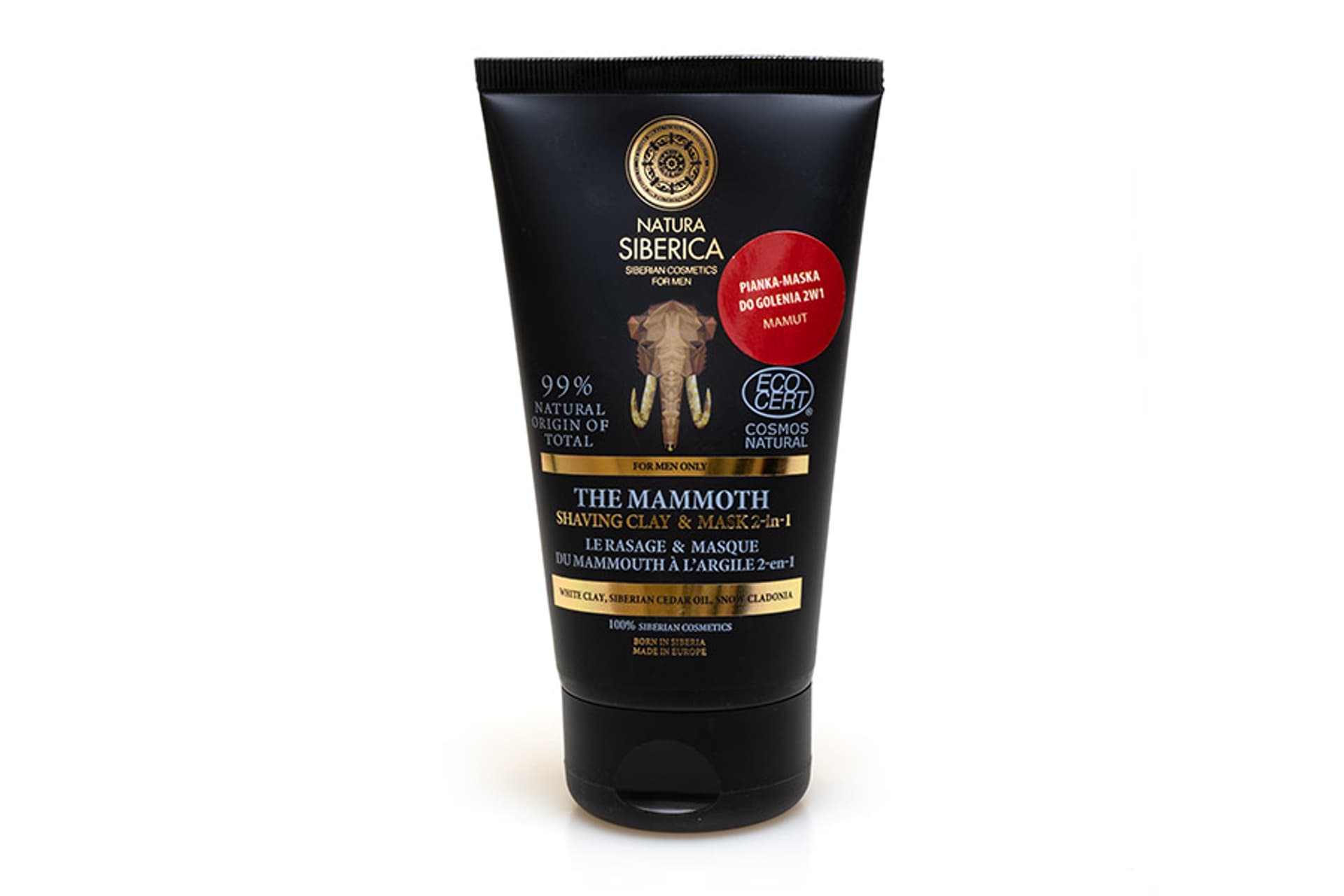 

Pianka-maska do golenia 2w1 The Mammoth 150 ml