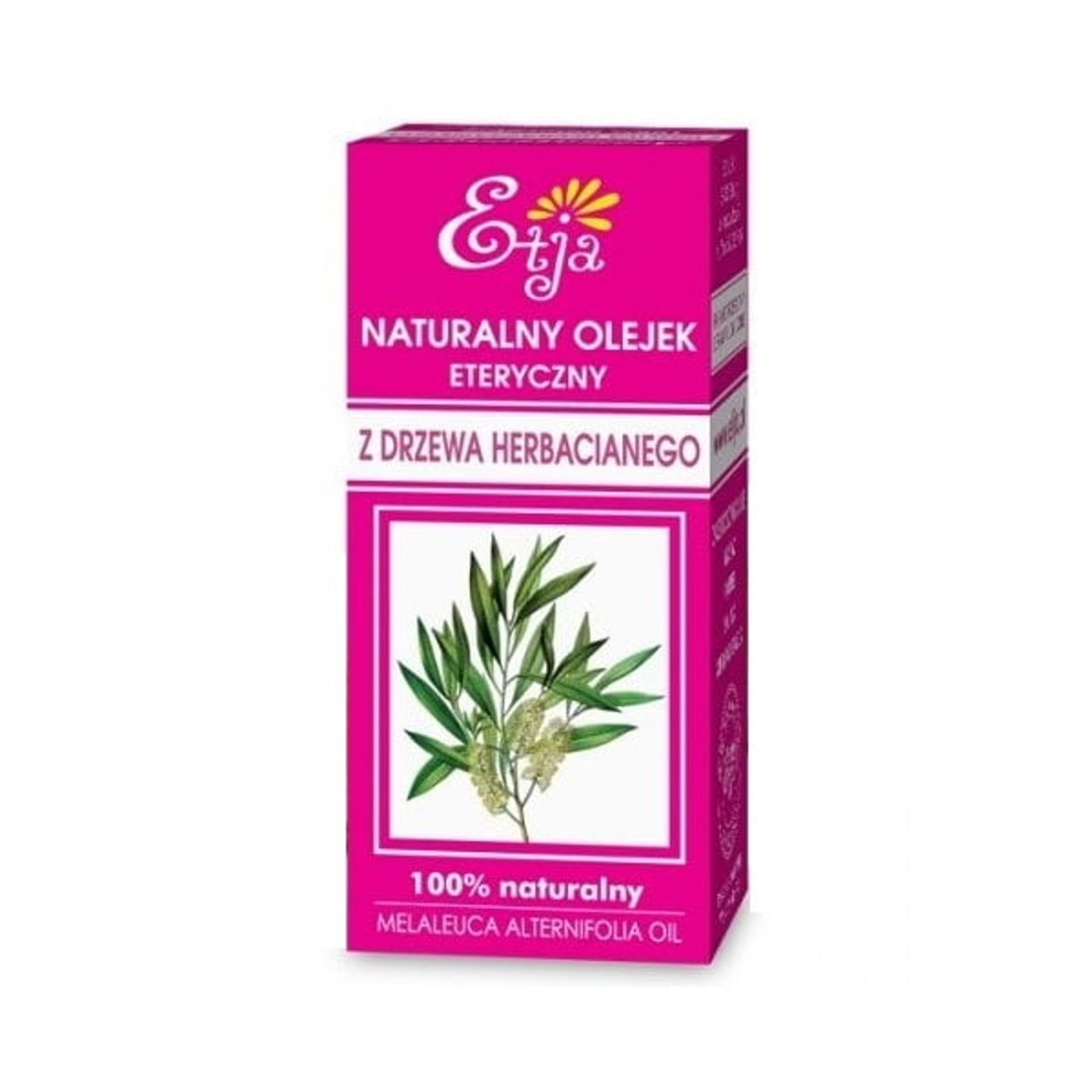 

Etja Naturalny olejek eteryczny Drzewo Herbaciane 10ml