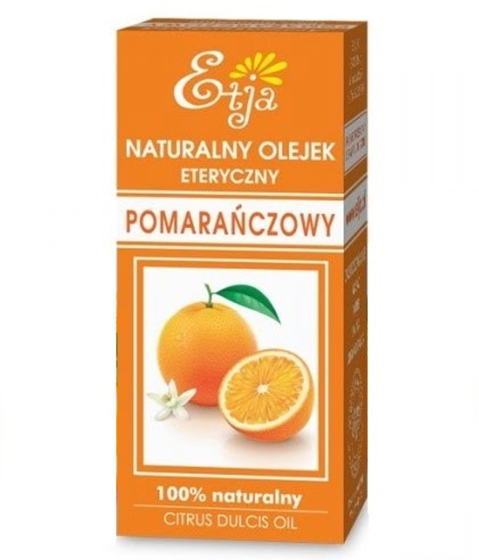

Etja Naturalny olejek eteryczny Pomarańczowy 10ml