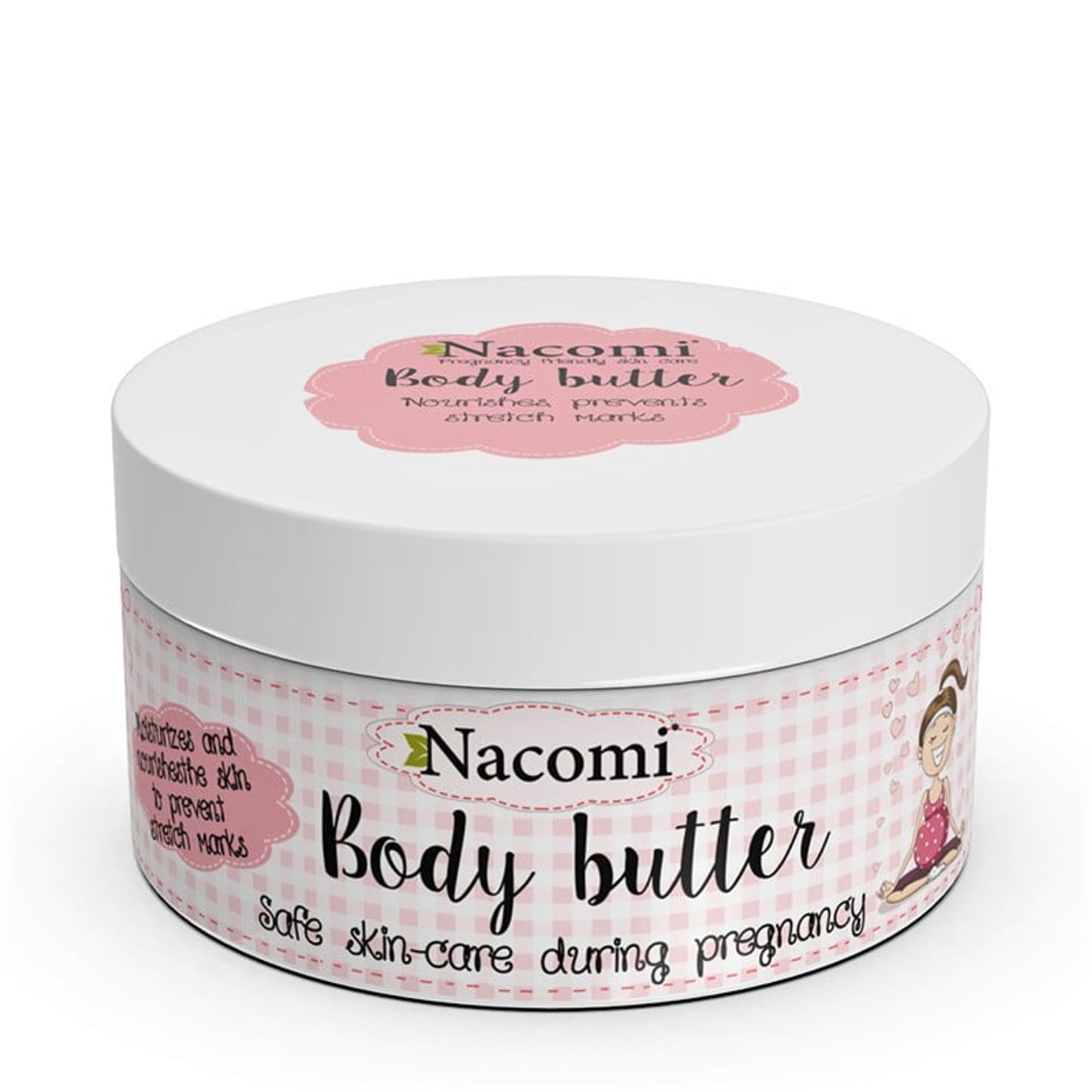 

Nacomi Body Butter masło do ciała dla kobiet w ciąży 100ml