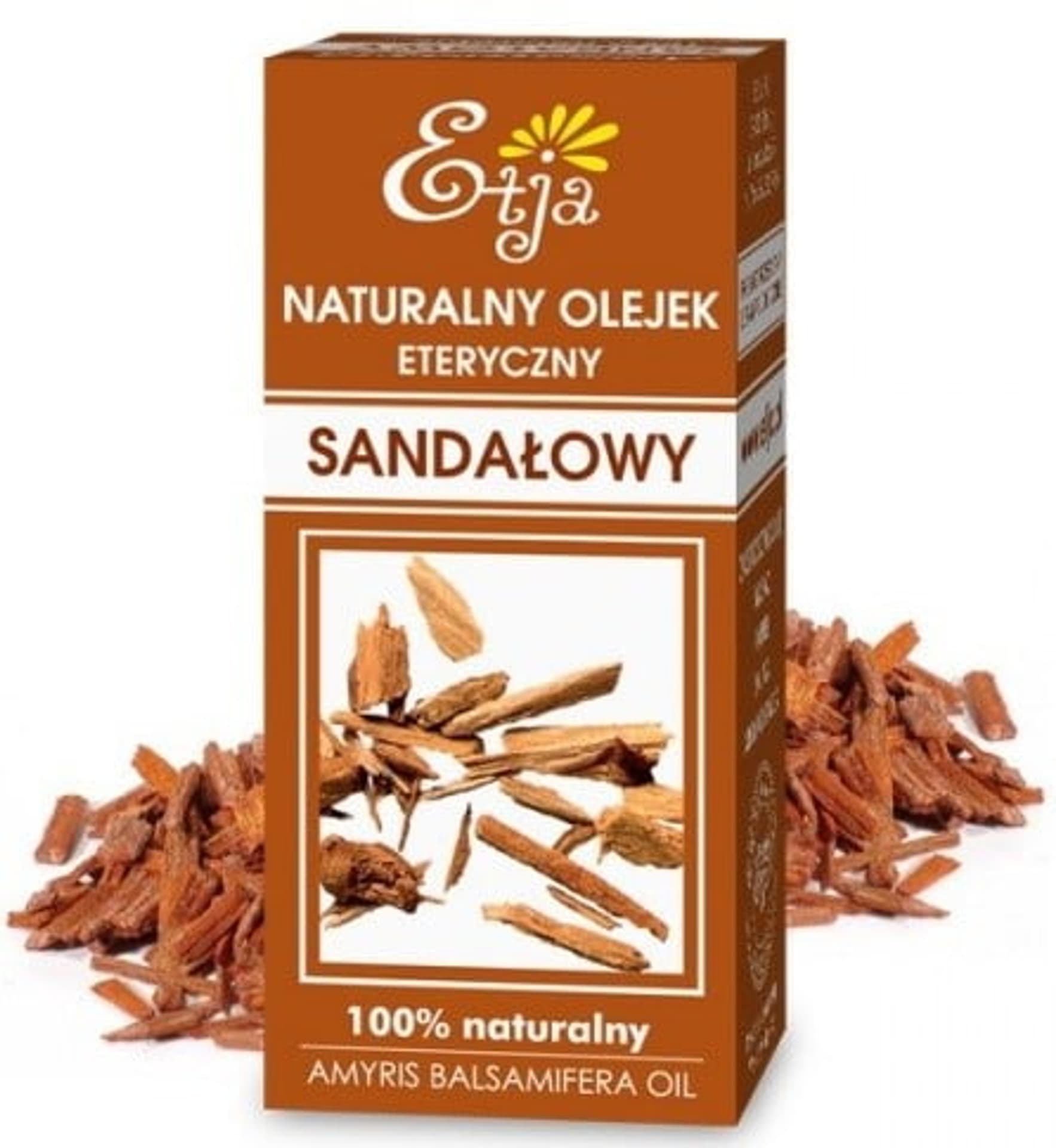 

Etja Naturalny Olejek Eteryczny Sandałowy 10ml