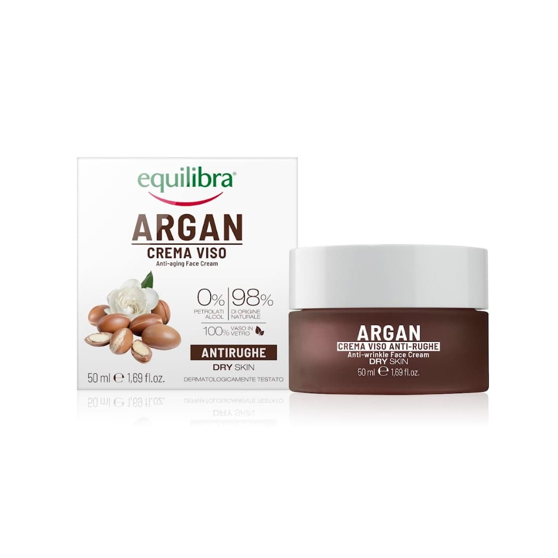

Equilibra Argan Krem Przeciwzmarszczkowy-cera dojrzała 50ml