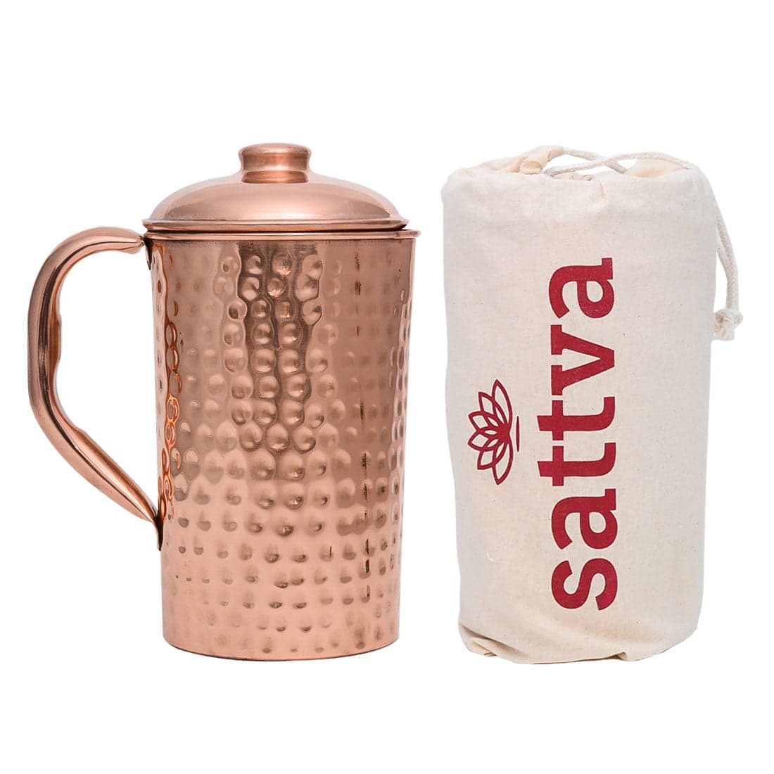

Sattva Dzbanek miedziany tłuczony Hammer Jug 1250ml