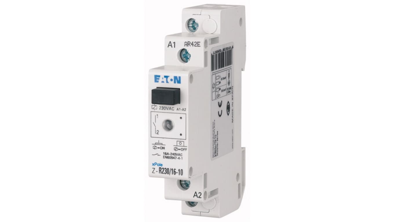 

Przekaźnik instalacyjny 16A 1Z 24V DC z diodą LED Z-R23/16-10 ICS-R16D024B100