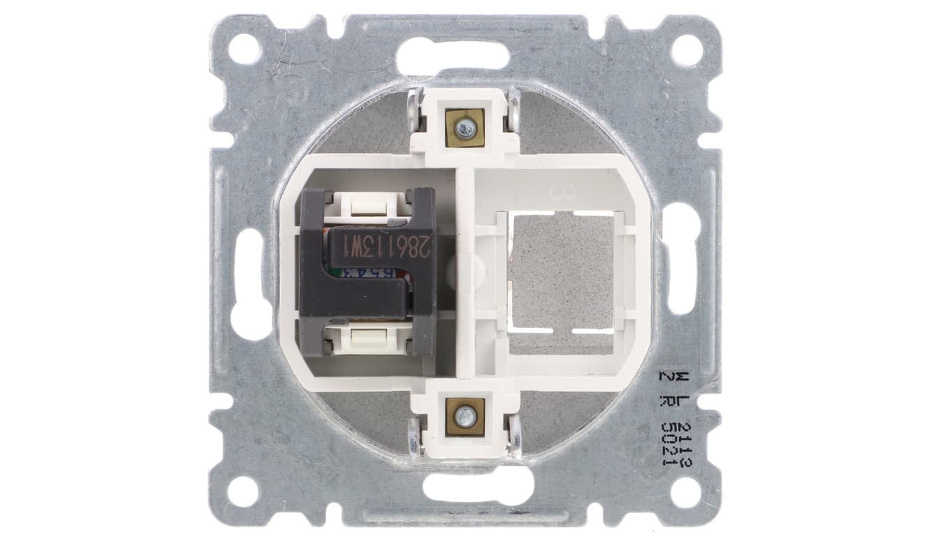 

Lumina Gniazdo komputerowe pojedyncze RJ45 kat.5e UTP czarne WL2113