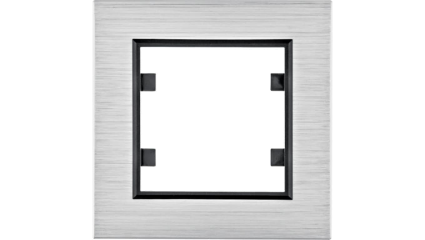 

Lumina passion Ramka 1-krotna aluminium srebrne WL9012