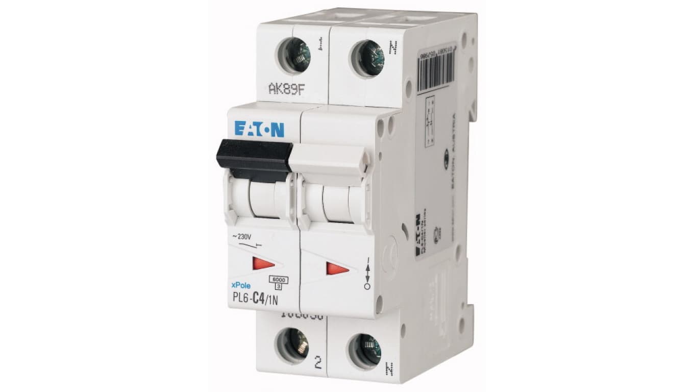 

Wyłącznik nadprądowy 1P+N C 4A 6kA AC PL6-C4/1N 106030