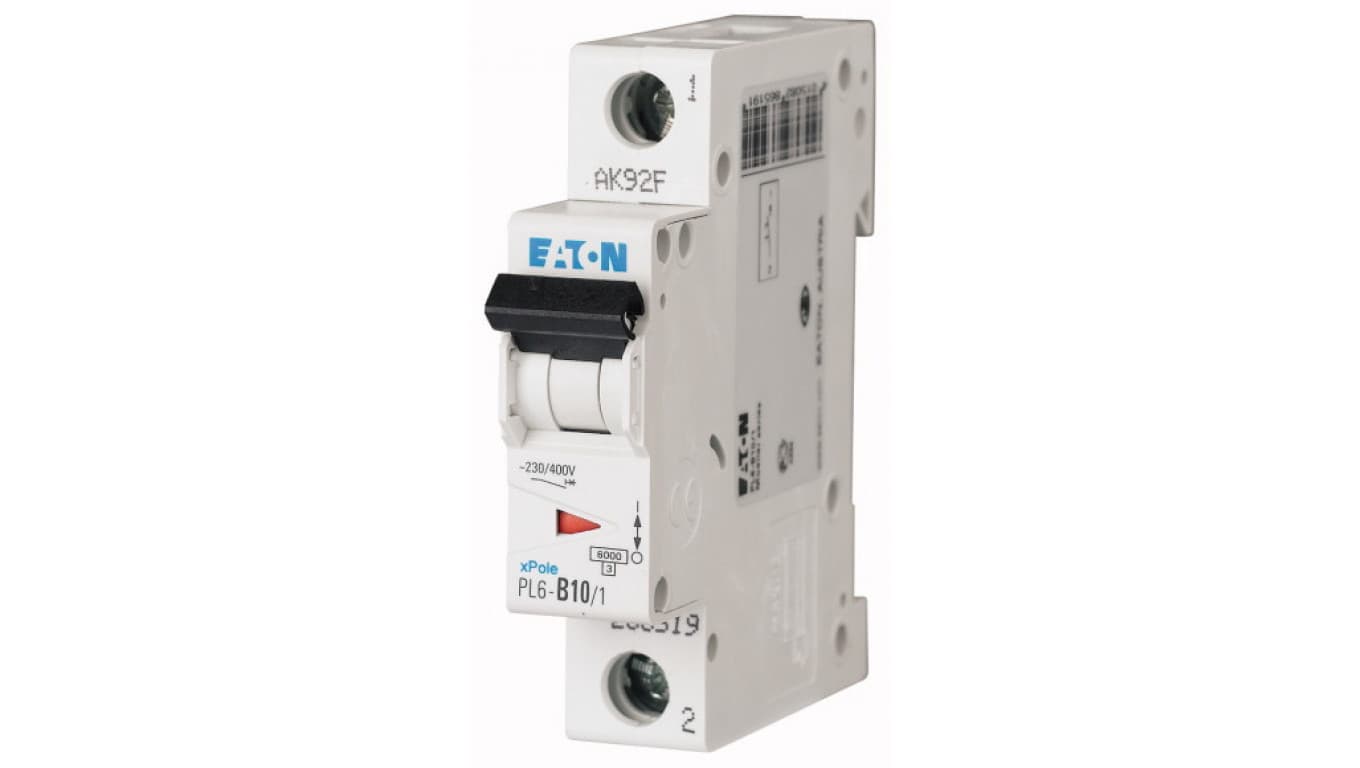 

Wyłącznik nadprądowy 1P B 10A 6kA AC PL6-B10/1 286519