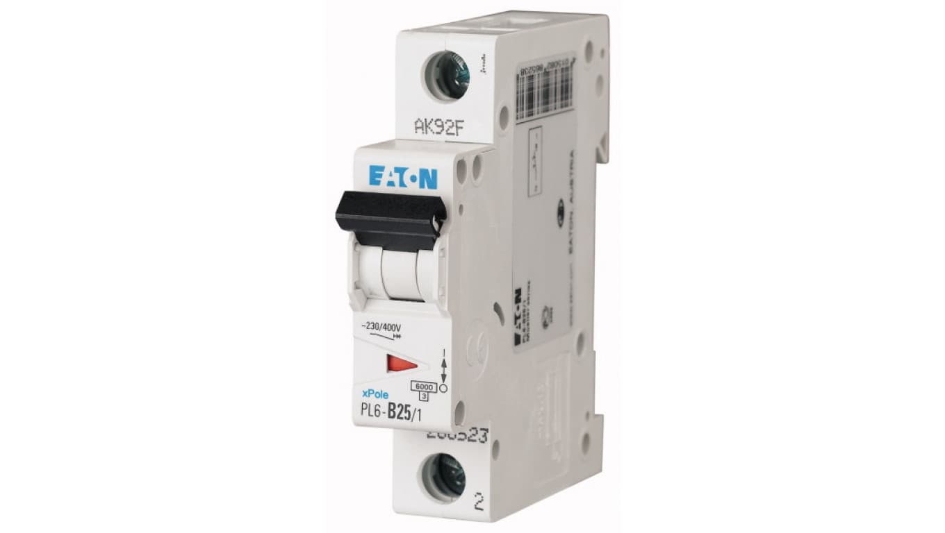 

Wyłącznik nadprądowy 1P D 25A 6kA AC PL6-D25/1 286547