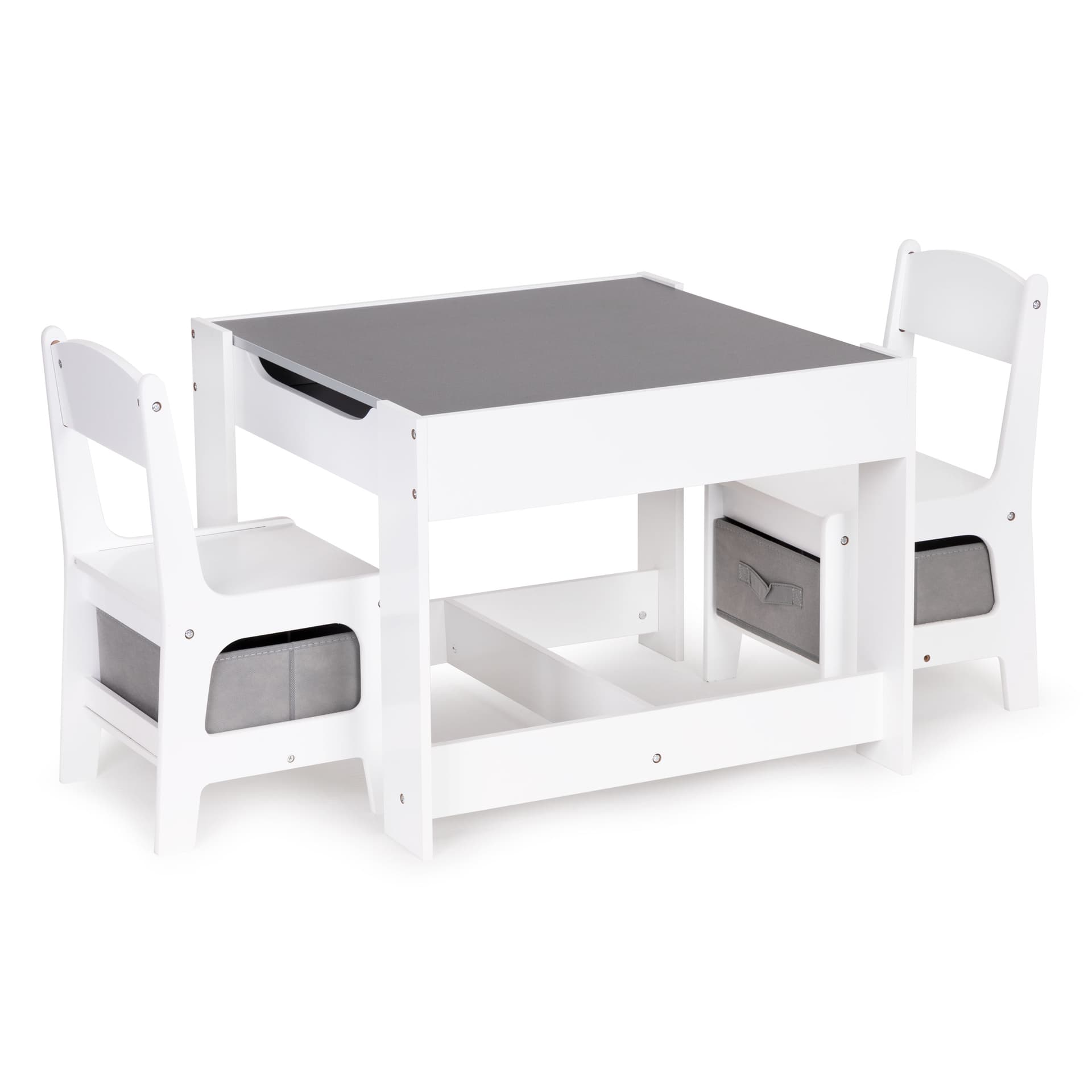 

Meble dla dzieci zestaw drewniany stół + 2 krzesła ECOTOYS