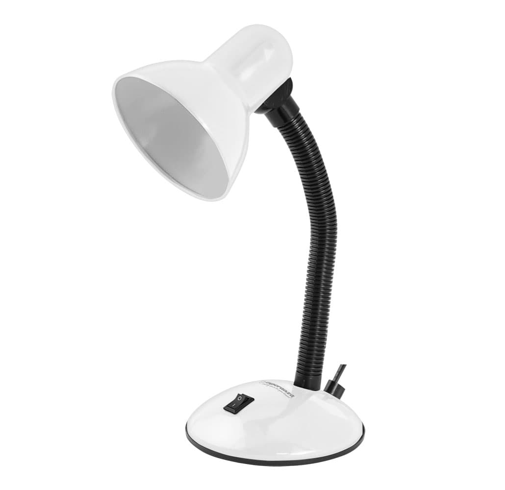 

ELD107W Esperanza lampka biurkowa e27 arcturus biała