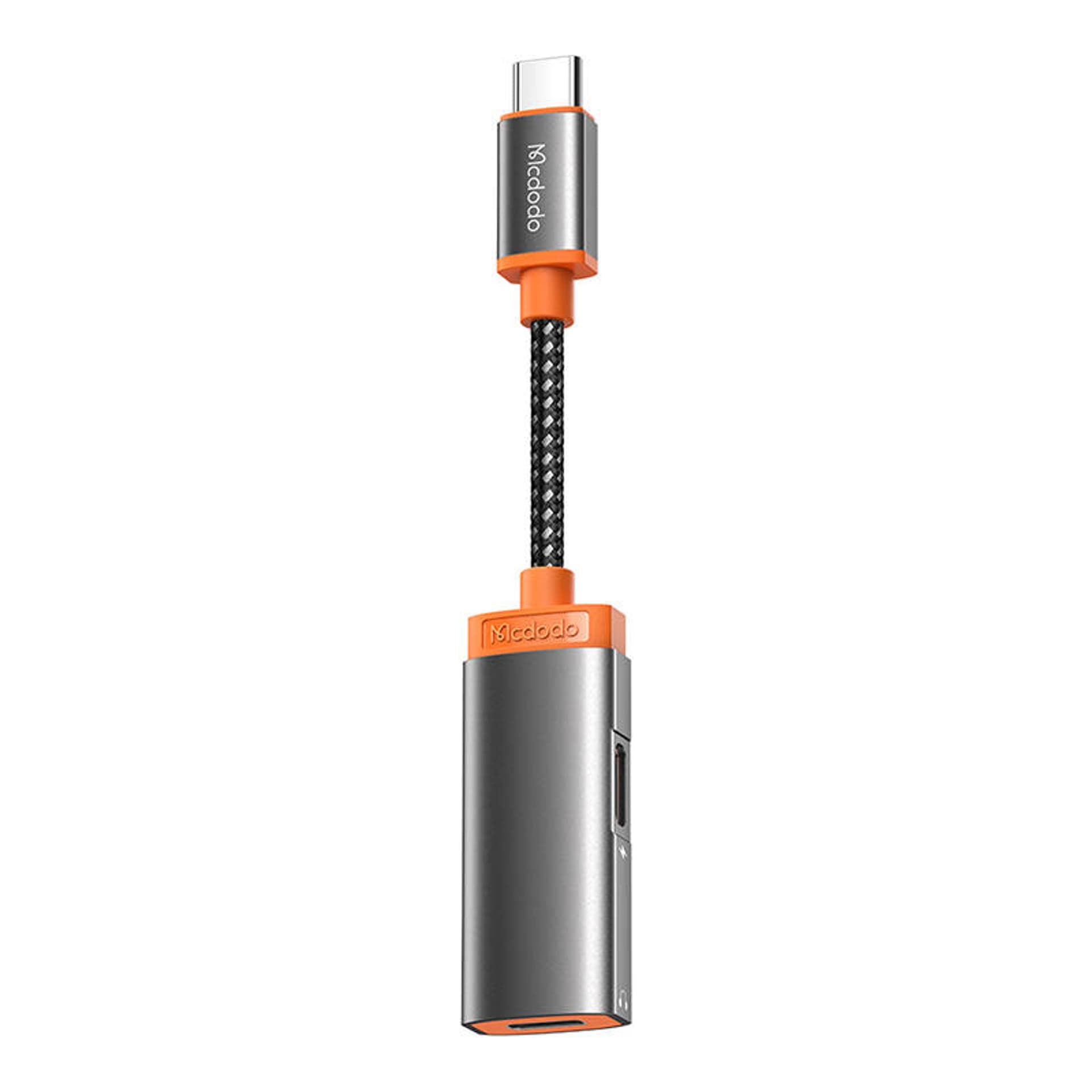 

Adapter USB-C do 2x USB-C Mcdodo CA-0520, PD 60W (czarny)