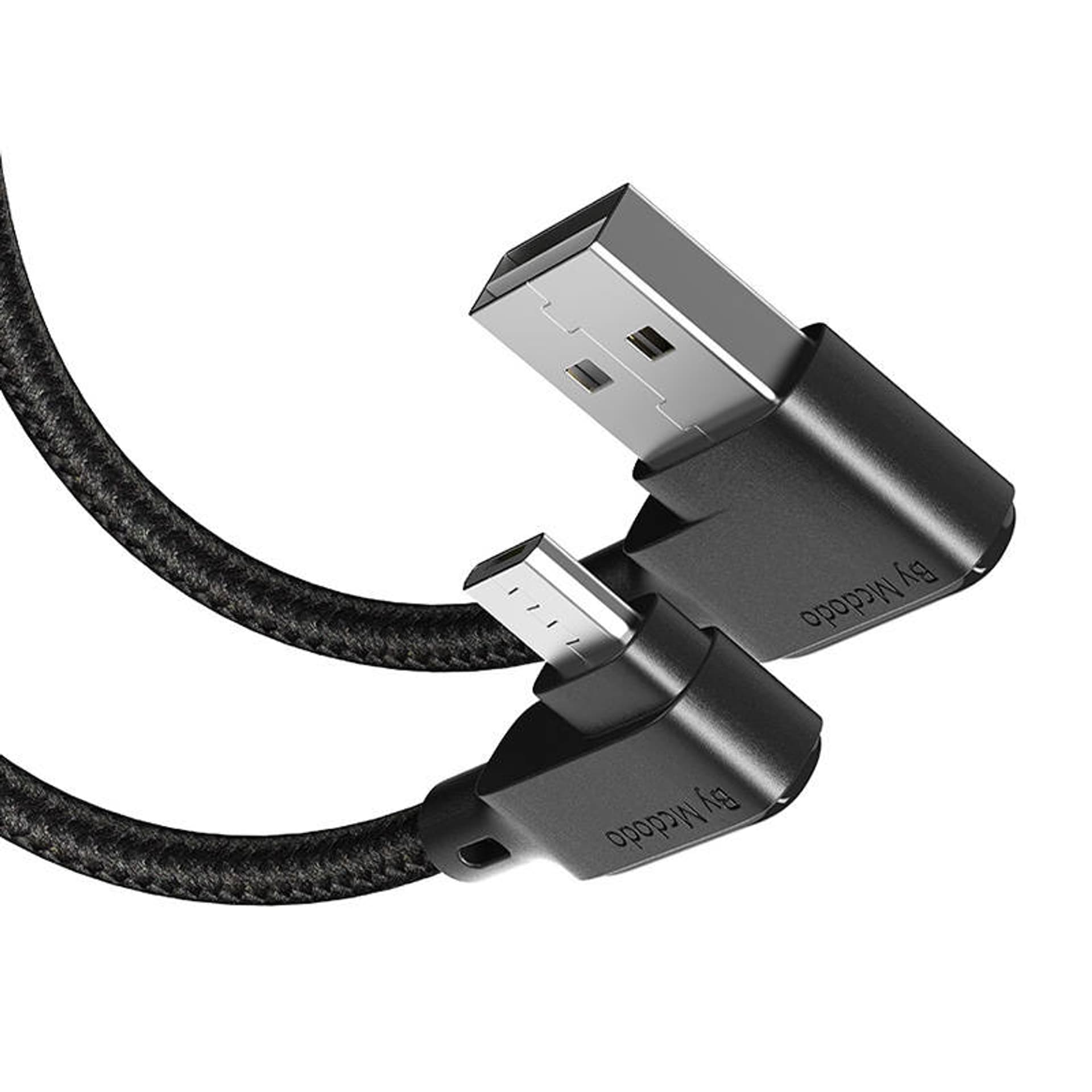 

Kabel USB do Micro USB, Mcdodo CA-7530, kątowy, 1.2m (czarny)