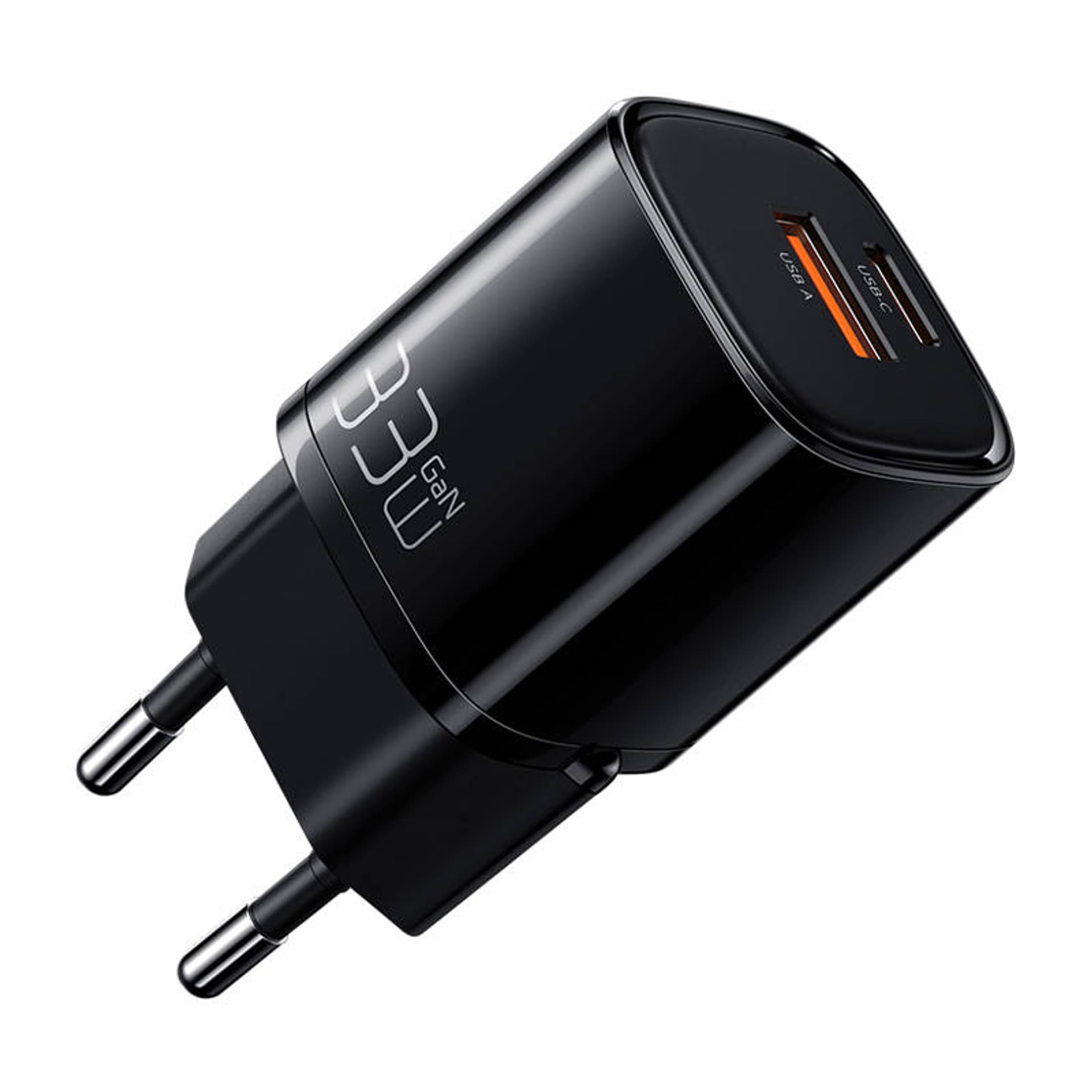 

Ładowarka sieciowa Mcdodo Nano GaN CH-0151, USB + USB-C, 33W (czarna)