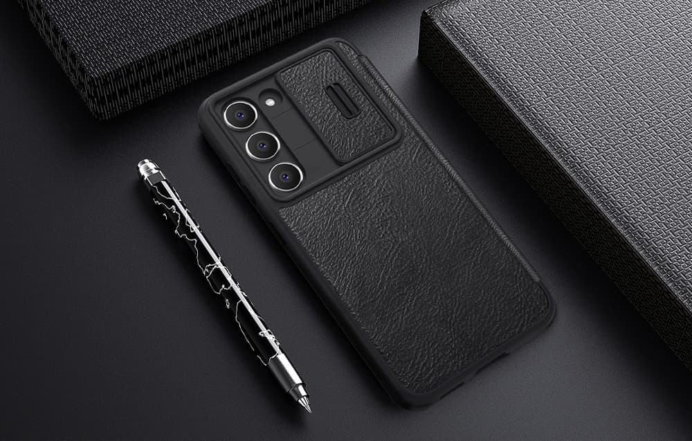 

Etui Nillkin Qin Leather Pro do SAMSUNG S23 (czarne)