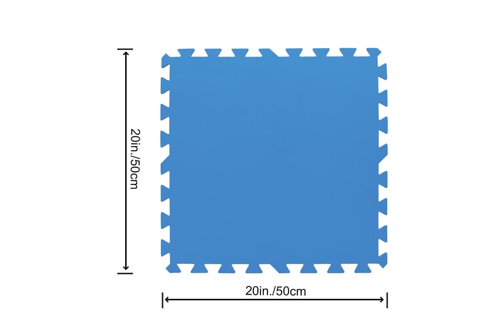

Mata Piankowa Pod Basen 50 x 50 cm Niebieska Bestway 58220