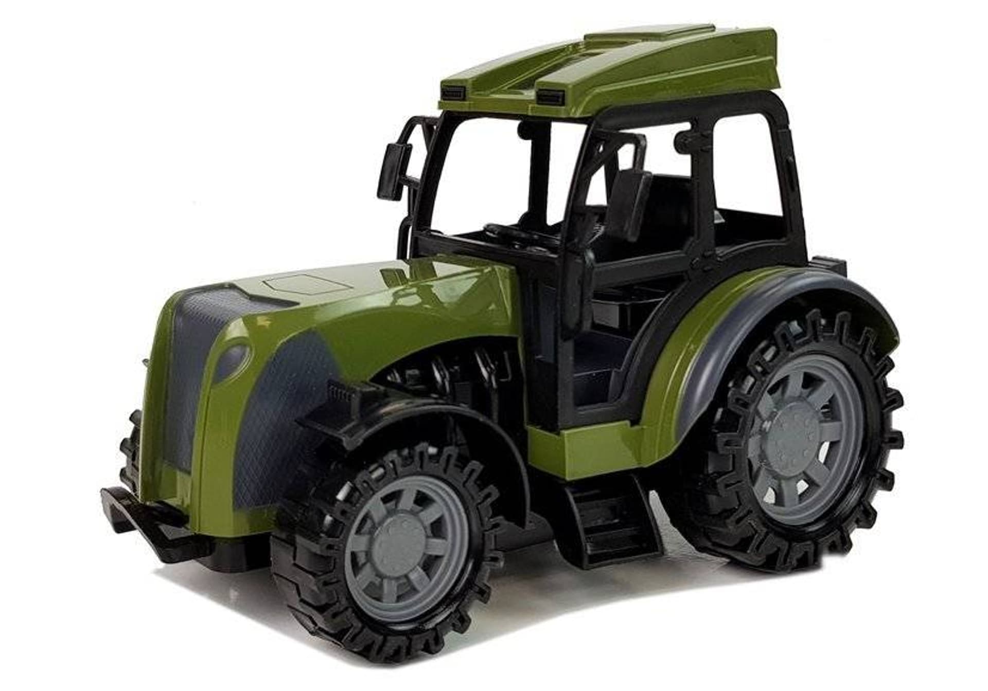 

Zielony Traktor z Przyczepą Belami Siana Zdalnie Sterowany 2.4G