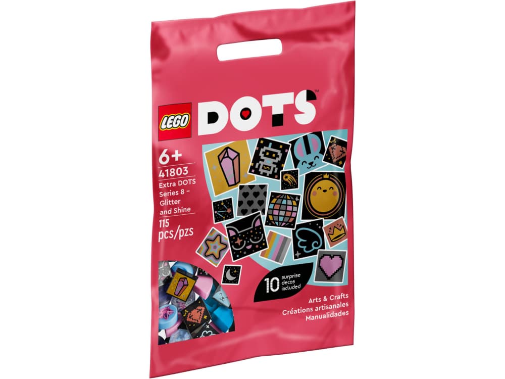 

LEGO DOTS Dodatki DOTS — seria 8, błyskotki 41803