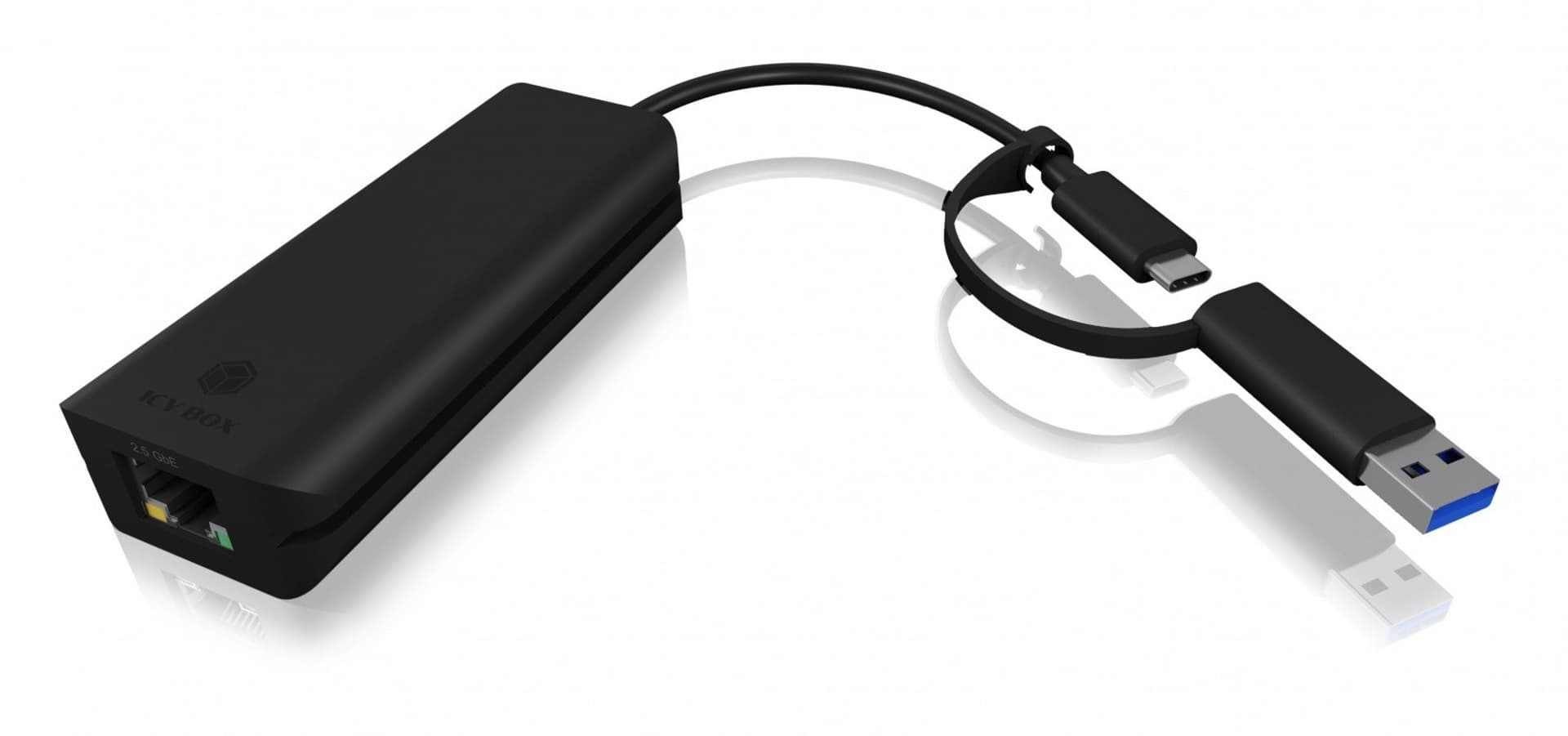 

Kabel IB-LAN100-C3 USB 3.0 TYPE_C na Gigabit Ethernet LAN