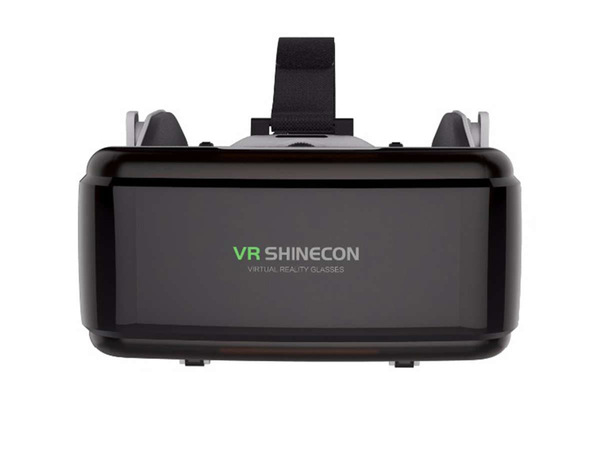

Okulary wirtualne VR gogle 3D ze słuchawkami do telefonu do gier/ filmów Białe