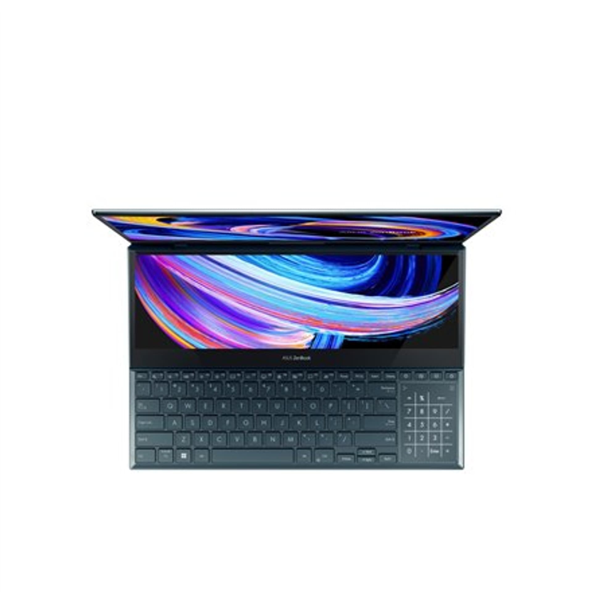 

Asus Zenbook Pro Duo 15 UX582ZM-H2030X Celestial Blue, 15,6 ", OLED, ekran dotykowy, 4K, 3840 x 2160 pikseli, błyszczący, Intel