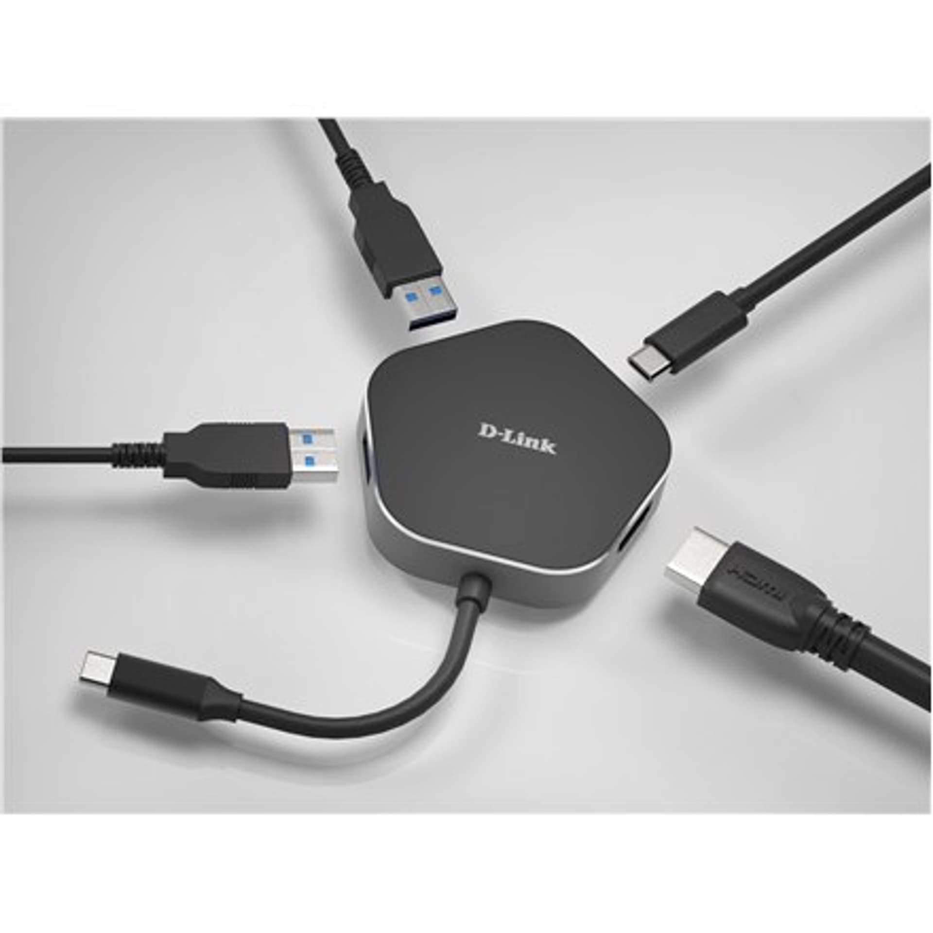 

D-Link 4-in-1 USB-C Hub with HDMI and Power Delivery DUB-M420 0,11 m