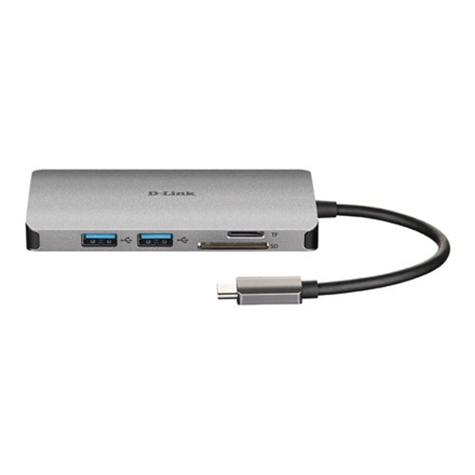 

D-Link 8-in-1 USB-C Hub with HDMI/Ethernet/Czytnik kart/ Power Delivery DUB-M810 0,15 m