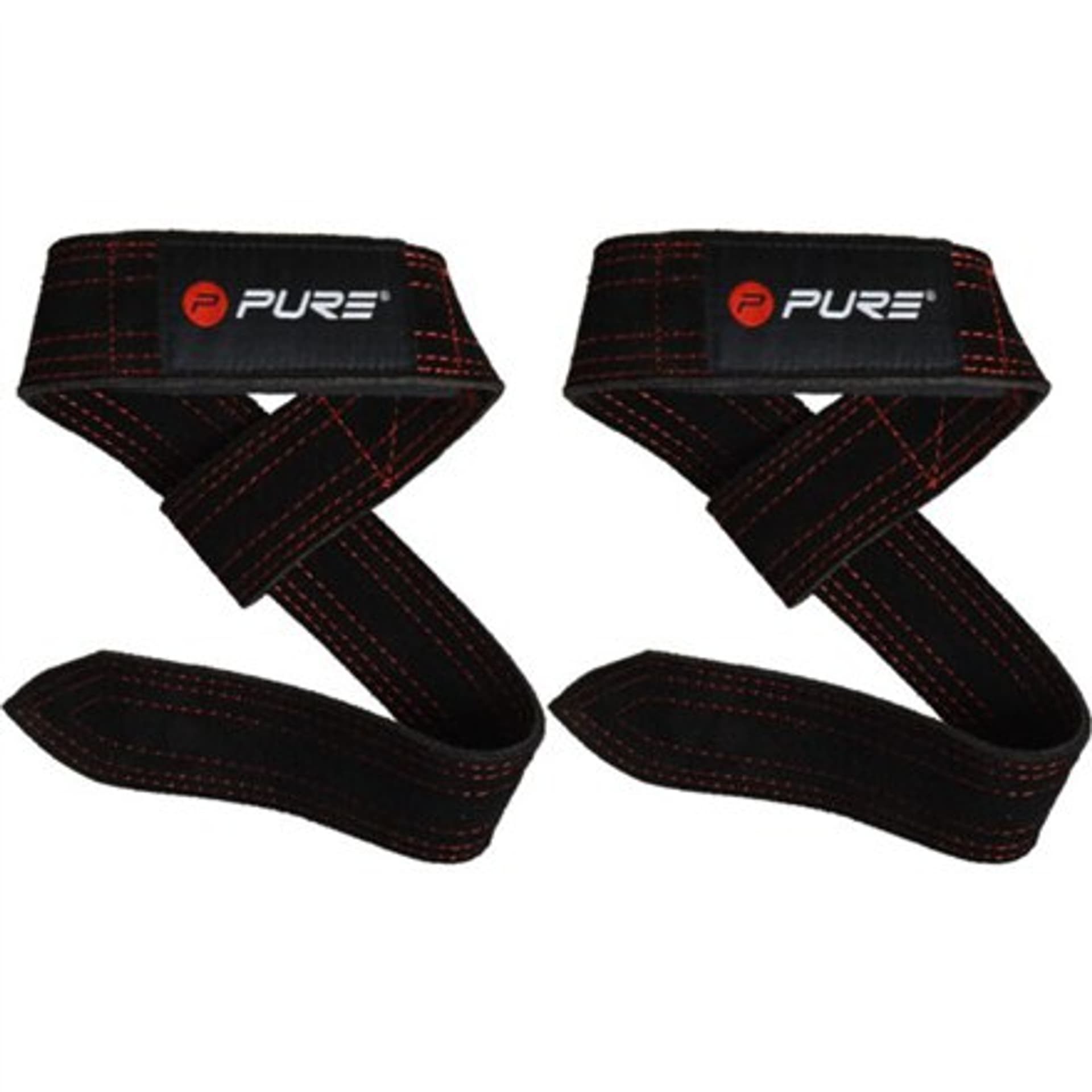 

Pure2Improve Buffalo Lifting Straps Black