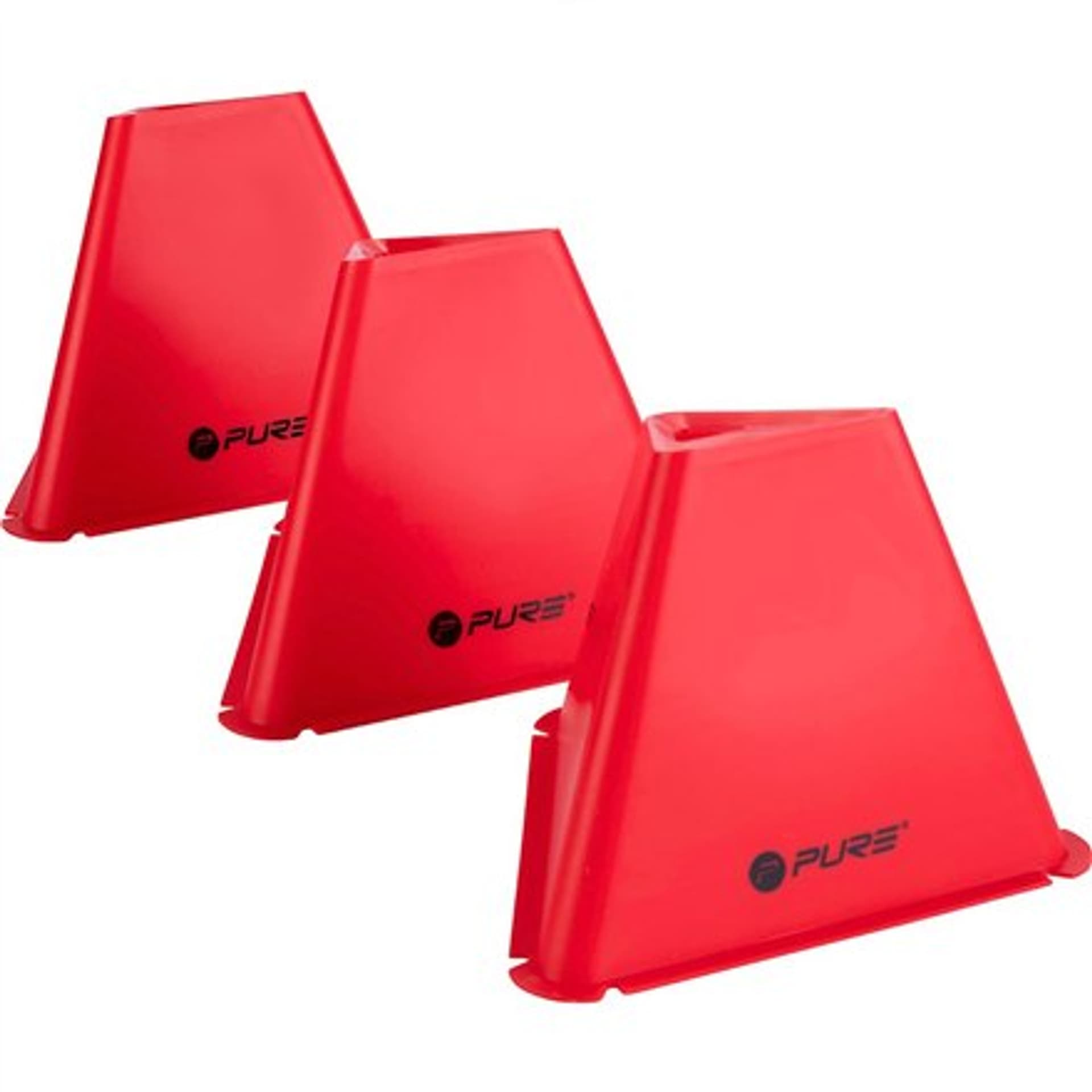 

Pure2Improve Triandle Conesset (6szt) Red, 6szt) re