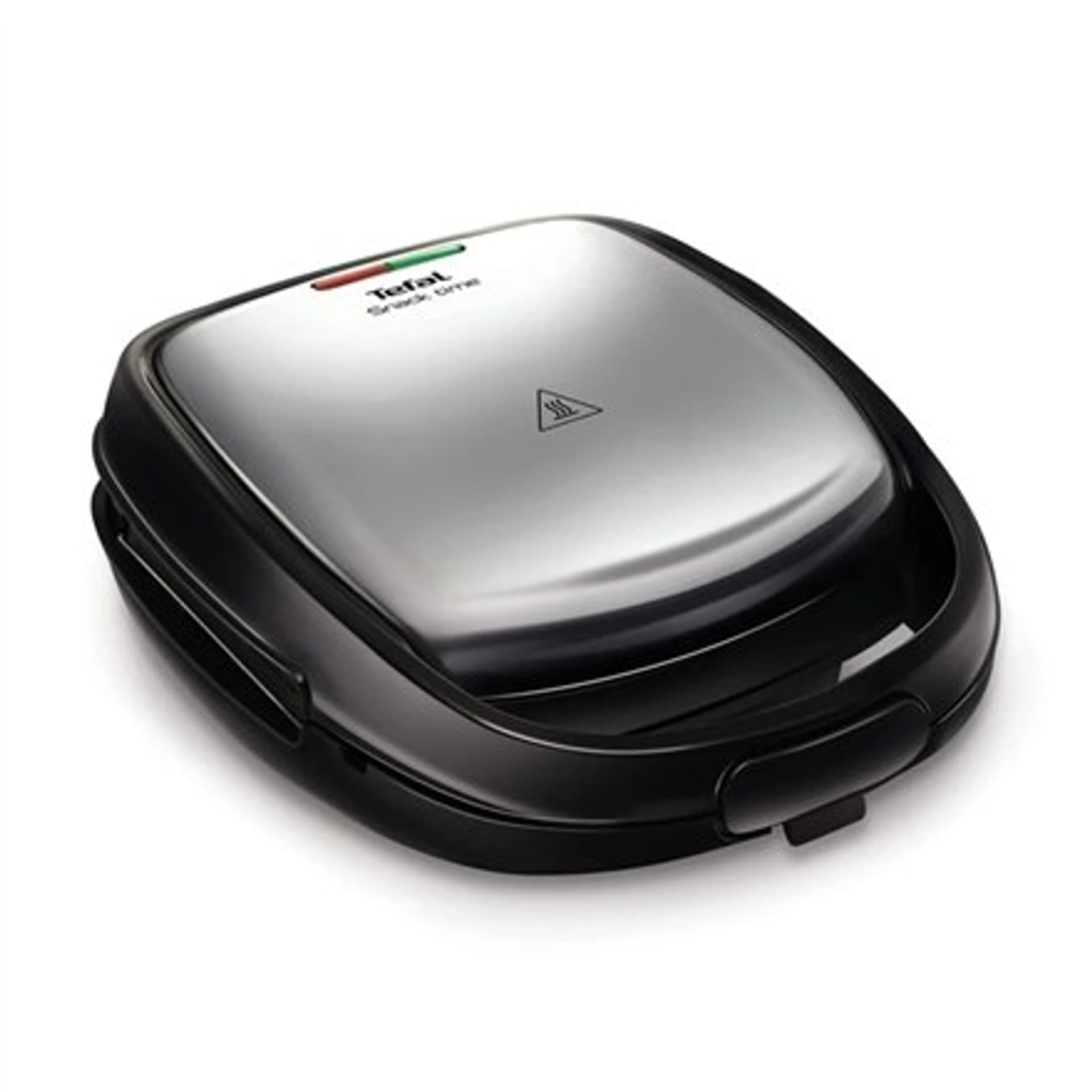 

TEFAL Sandwich Maker SW341D12 Snack Time 700 W, ilość płyt 2, Stal nierdzewna/czarna