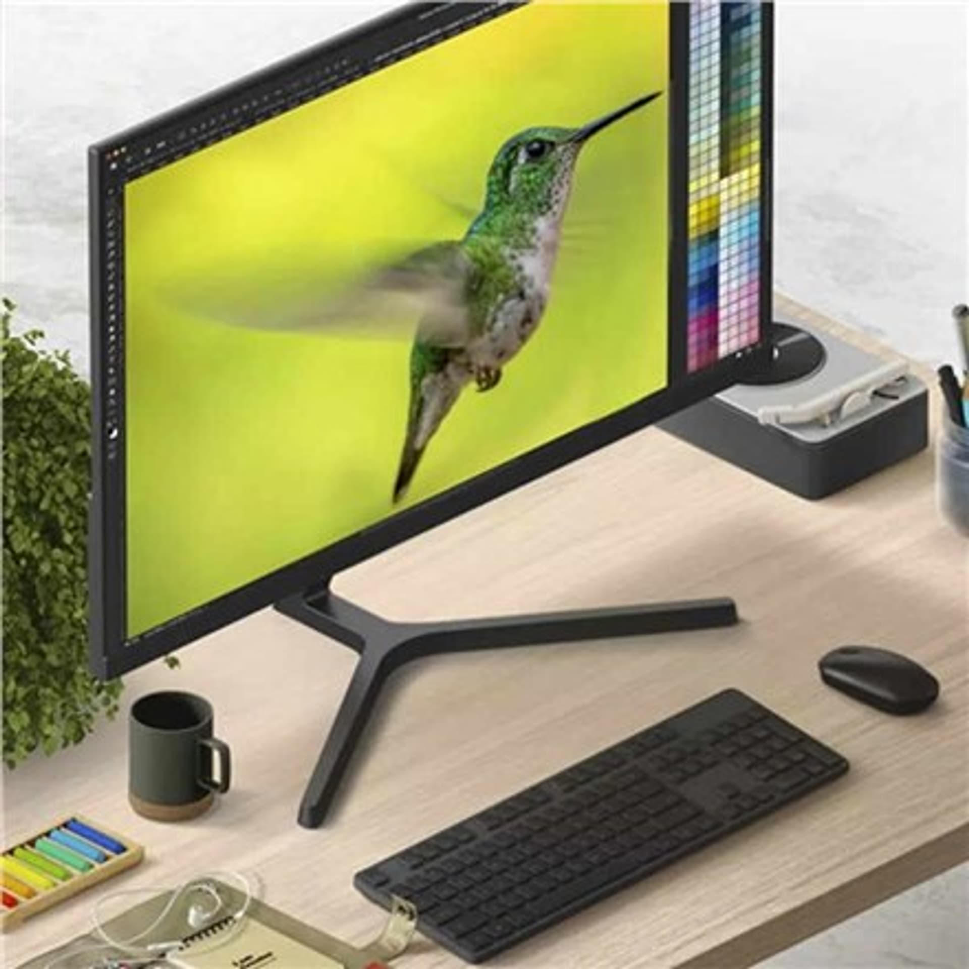 

Xiaomi Monitor Mi 24'' Desktop Monitor 1C 24 ", IPS, FHD, 1920 x 1080, 16:9, 6 ms, 250 cd/m², Black, 60 Hz, HDMI ports quantity
