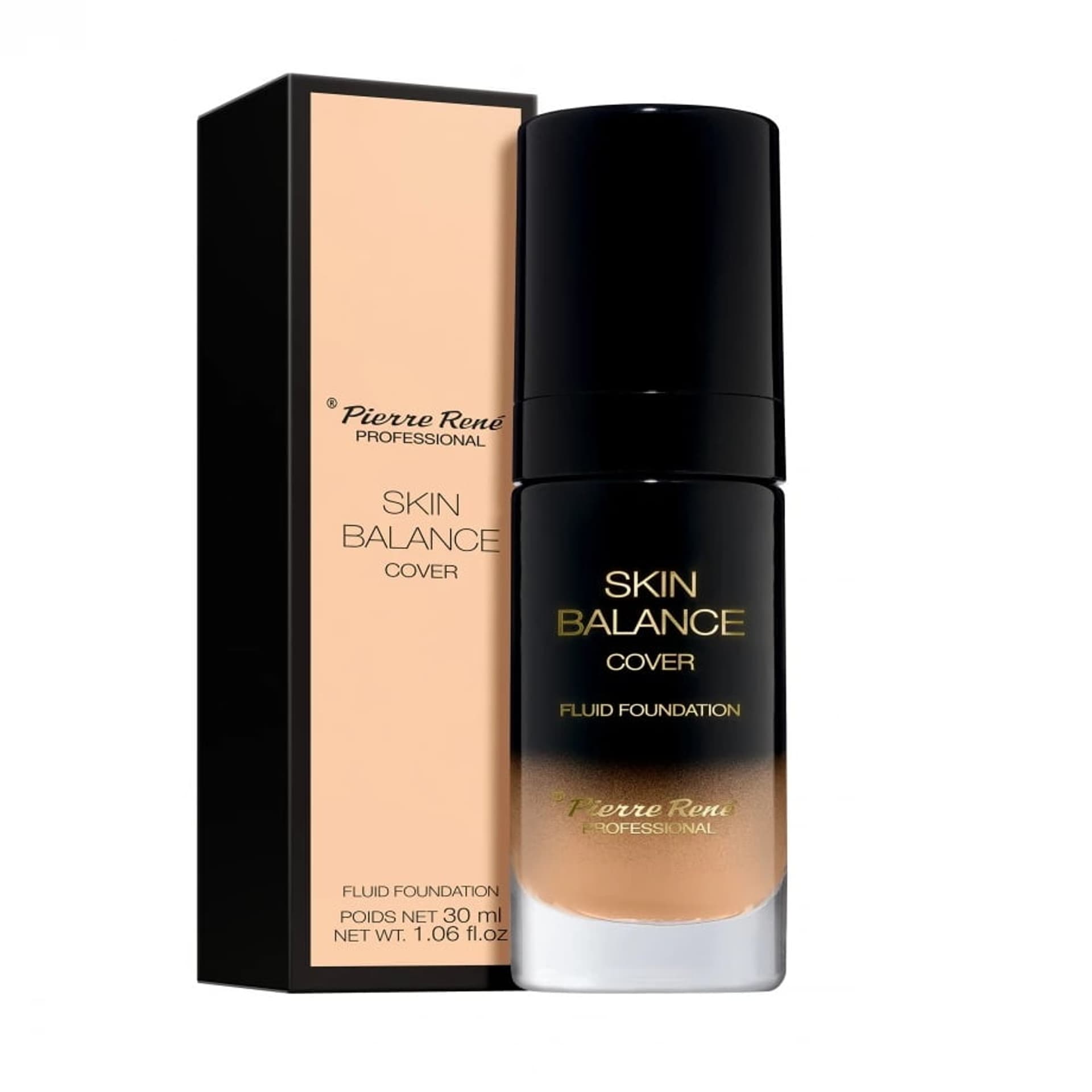 

Pierre Rene Skin Balance Cover Fluid Foundation wodoodporny podkład kryjący 21 Porcelain 30ml