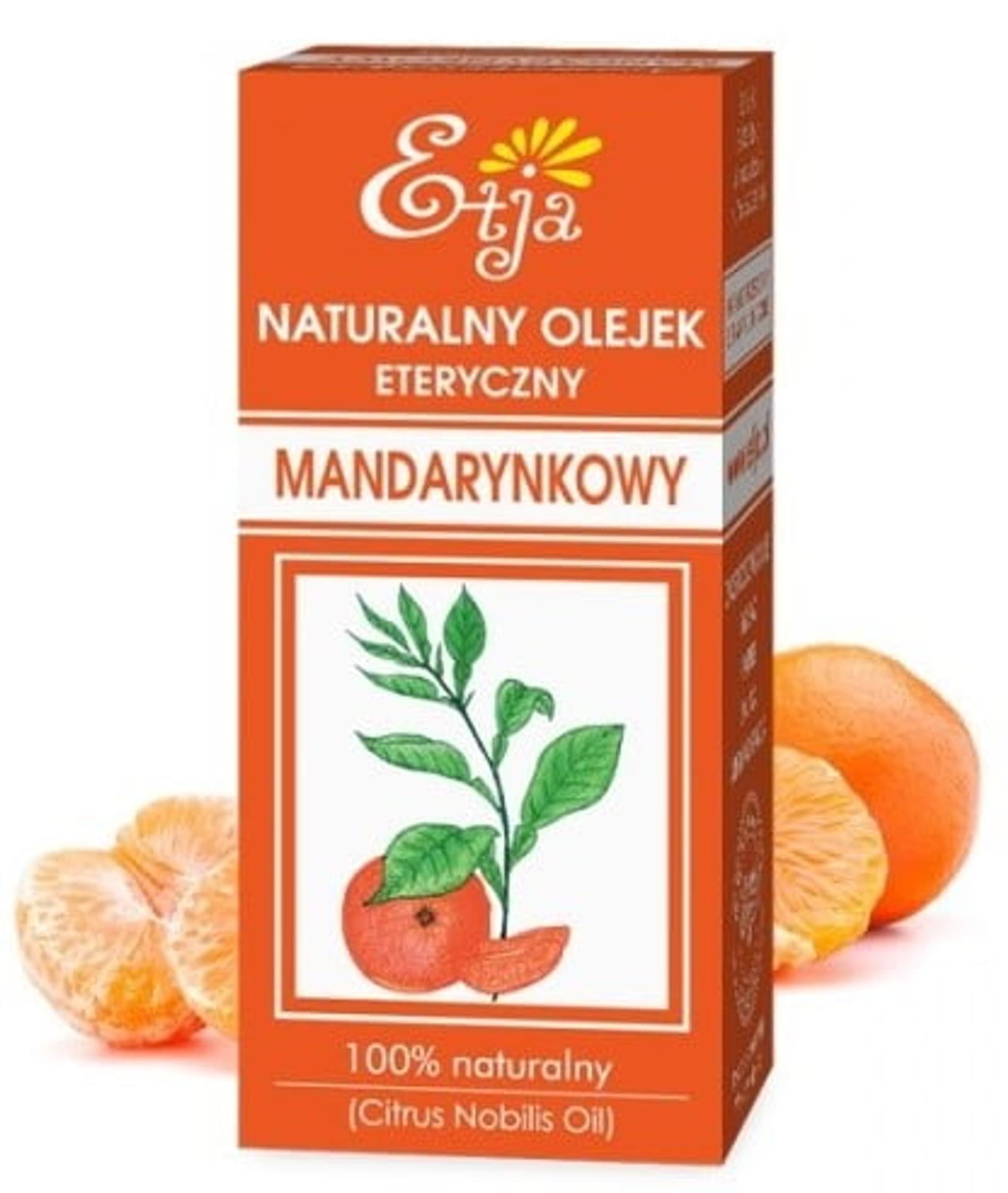 

Etja Naturalny Olejek Eteryczny Mandarynkowy 10ml