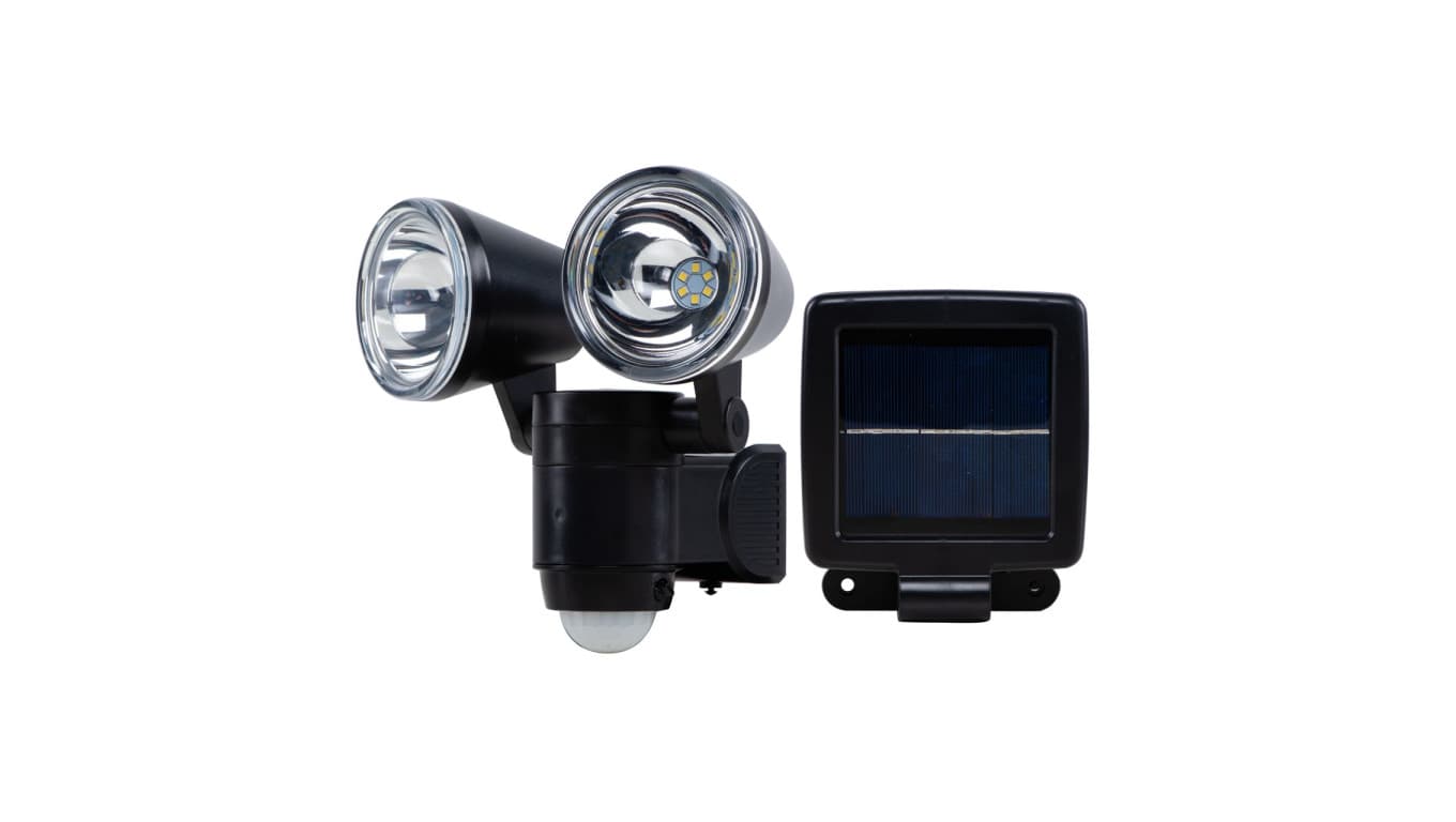 

Reflektor LED 600lm 6500K IP44 z czujnikiem i panelem solarnym VO1876