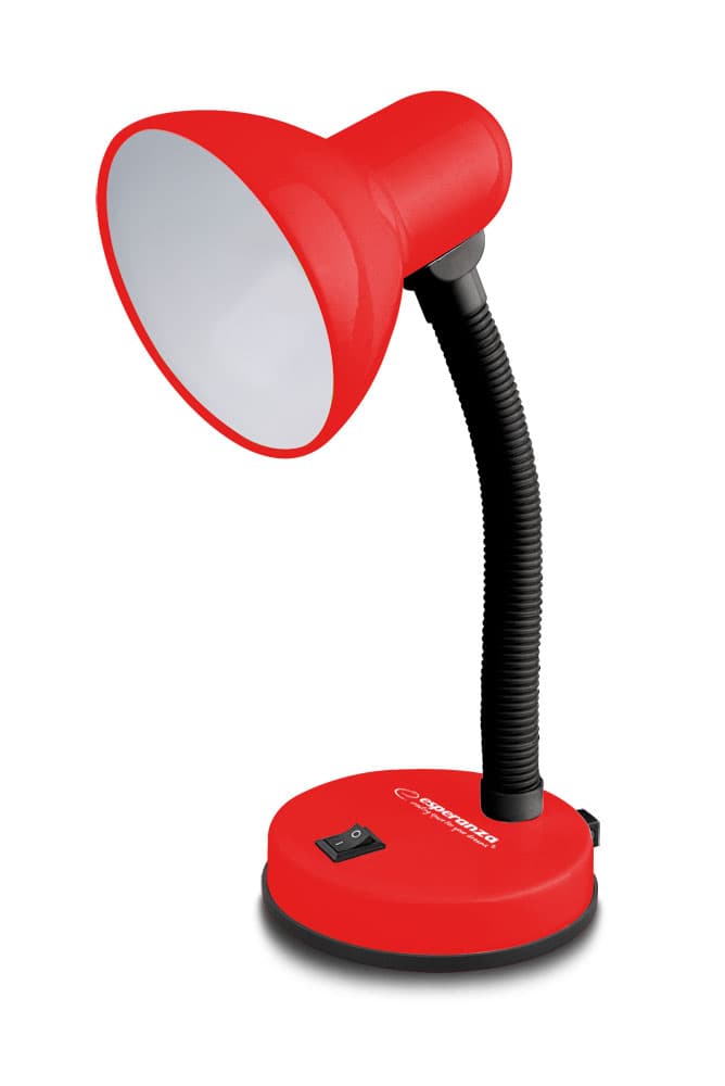 

ELD109R Esperanza lampka biurkowa e27 vega czerwona