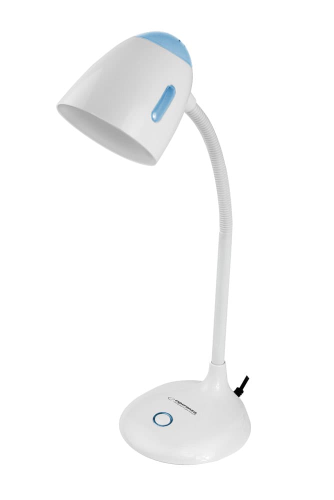 

ELD110B Esperanza lampka biurkowa e27 electra niebieska