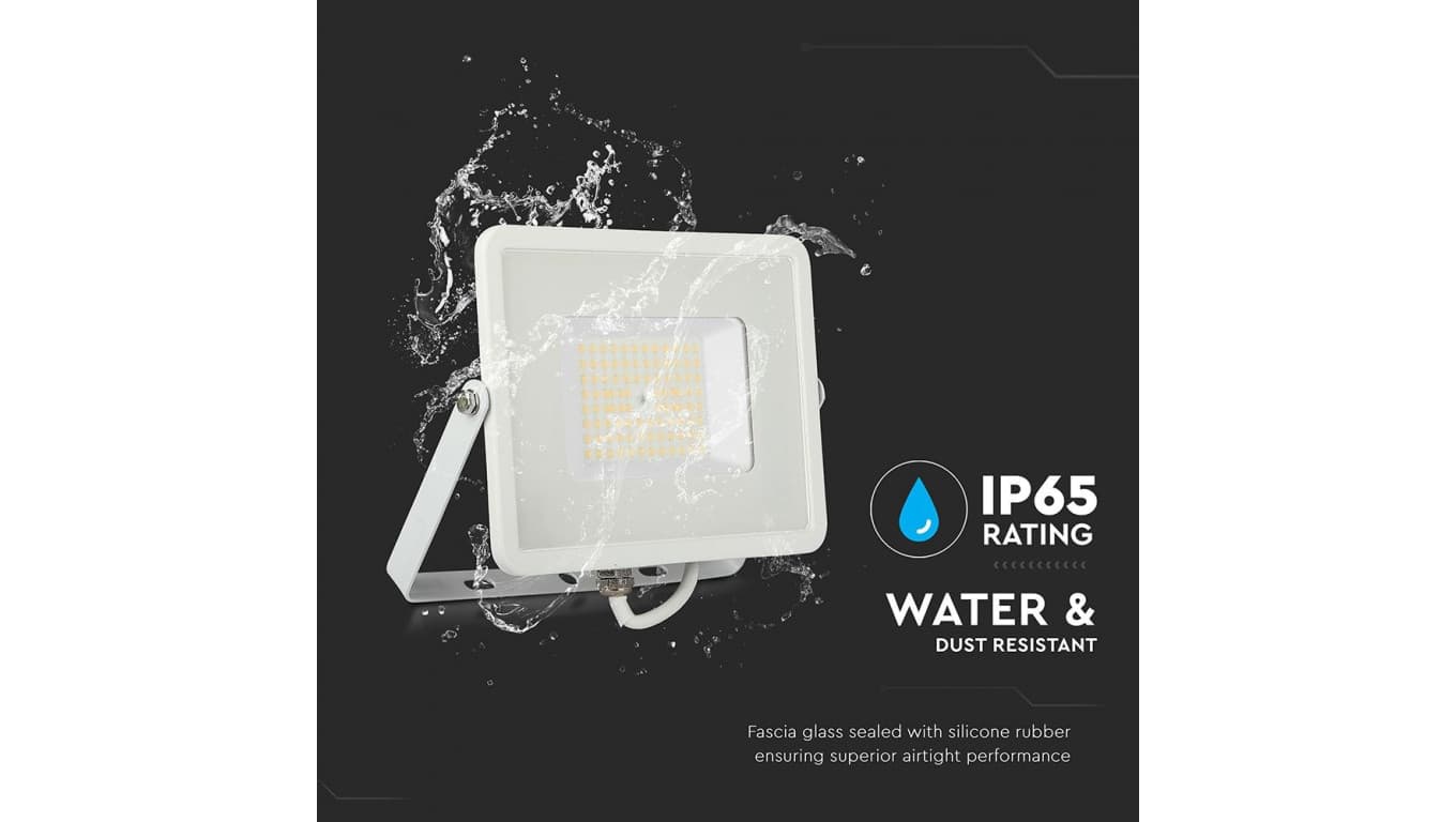 

Projektor LED 50W 6000lm 4000K 120lm/W Dioda SAMSUNG Biały IP65 762